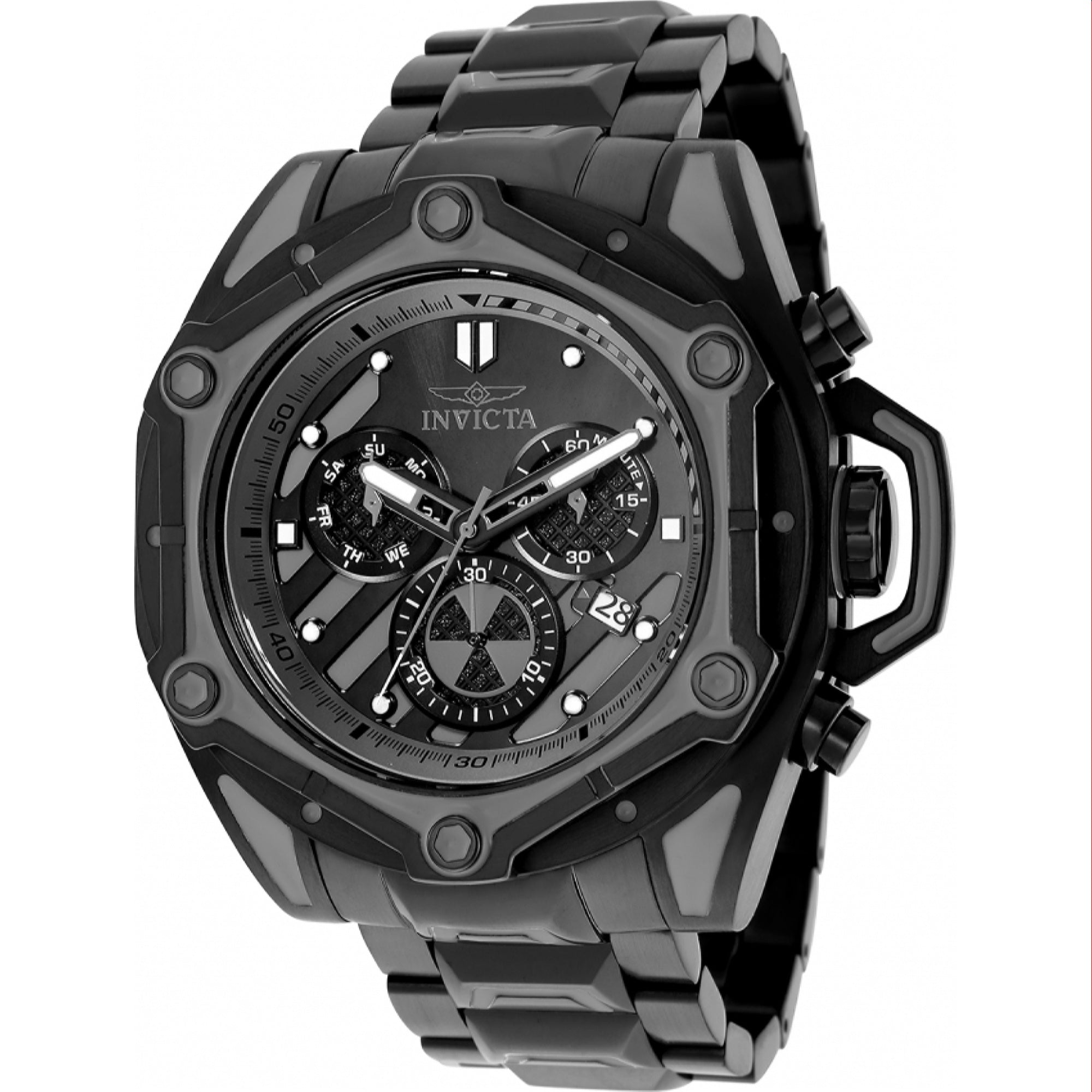Invicta Sea Monster Sea Monster Quartz Black Dial Men's Watch 34759