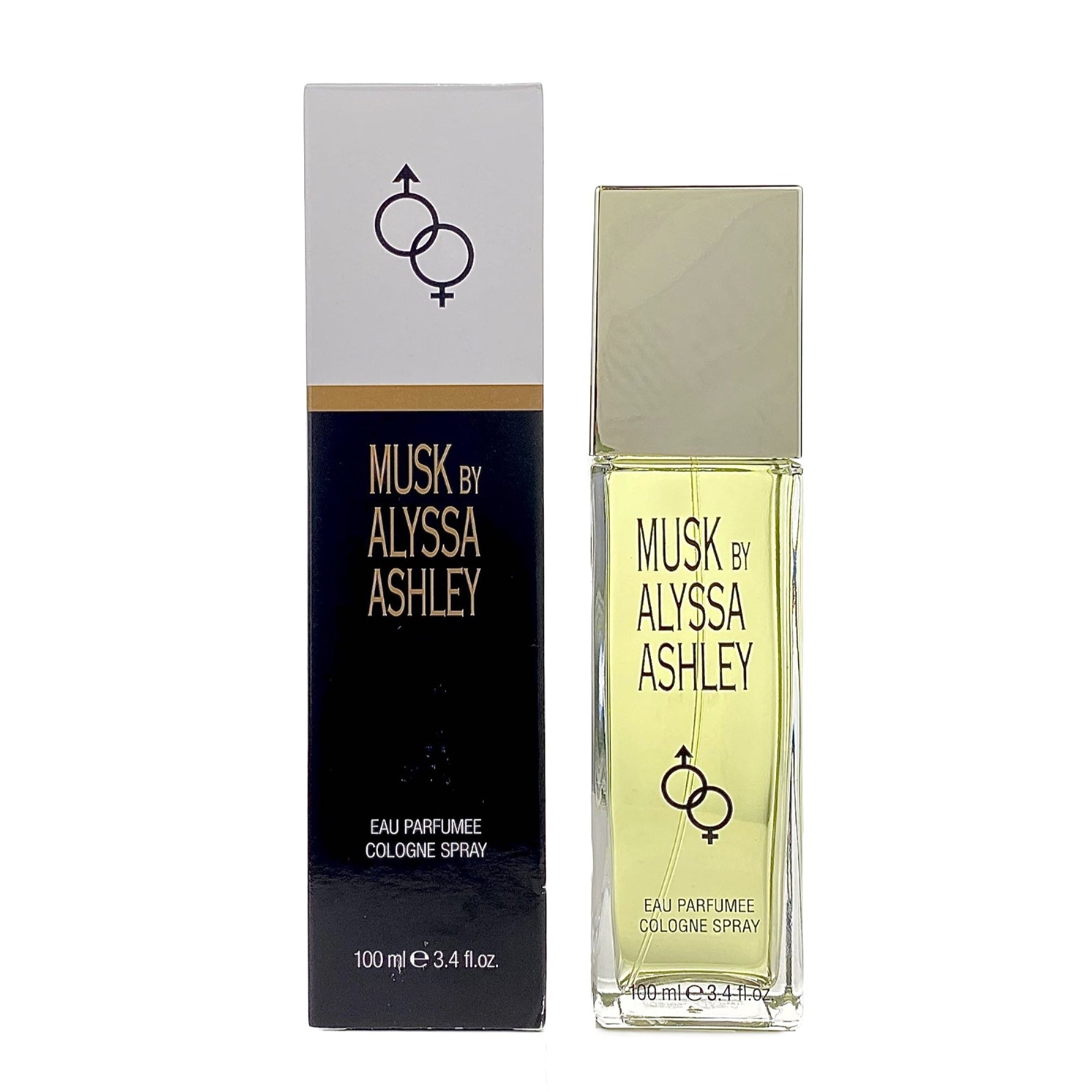 Alyssa Ashley  Alyssa Ashley Musk Alyssa Ashley Eau Parfumee Cologne Spray 3.4 Oz (100 Ml)  3495080703113