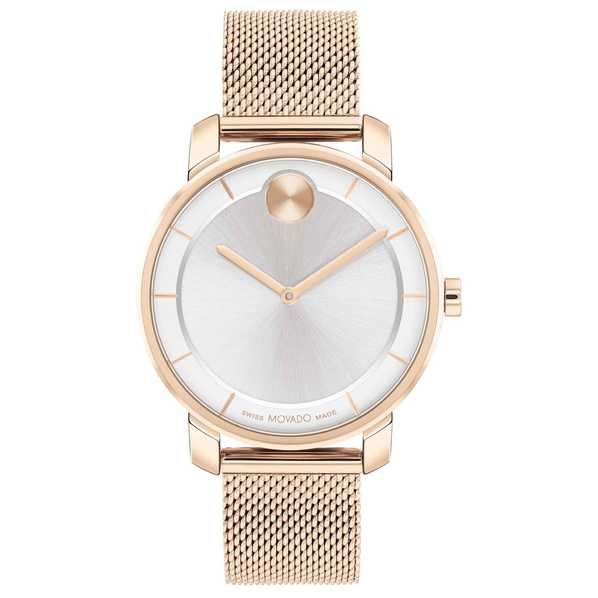 Movado  Quartz Bold Verso Silver Dial Women's Watch 3600924