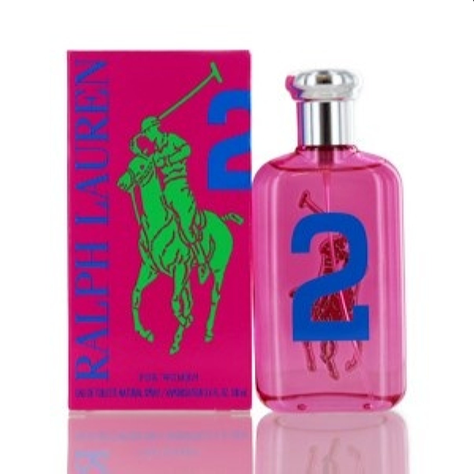 Ralph Lauren Women's Polo Big Pony 2 Ralph Lauren Edt Spray (Pink) 3.4 Oz  3605972386021