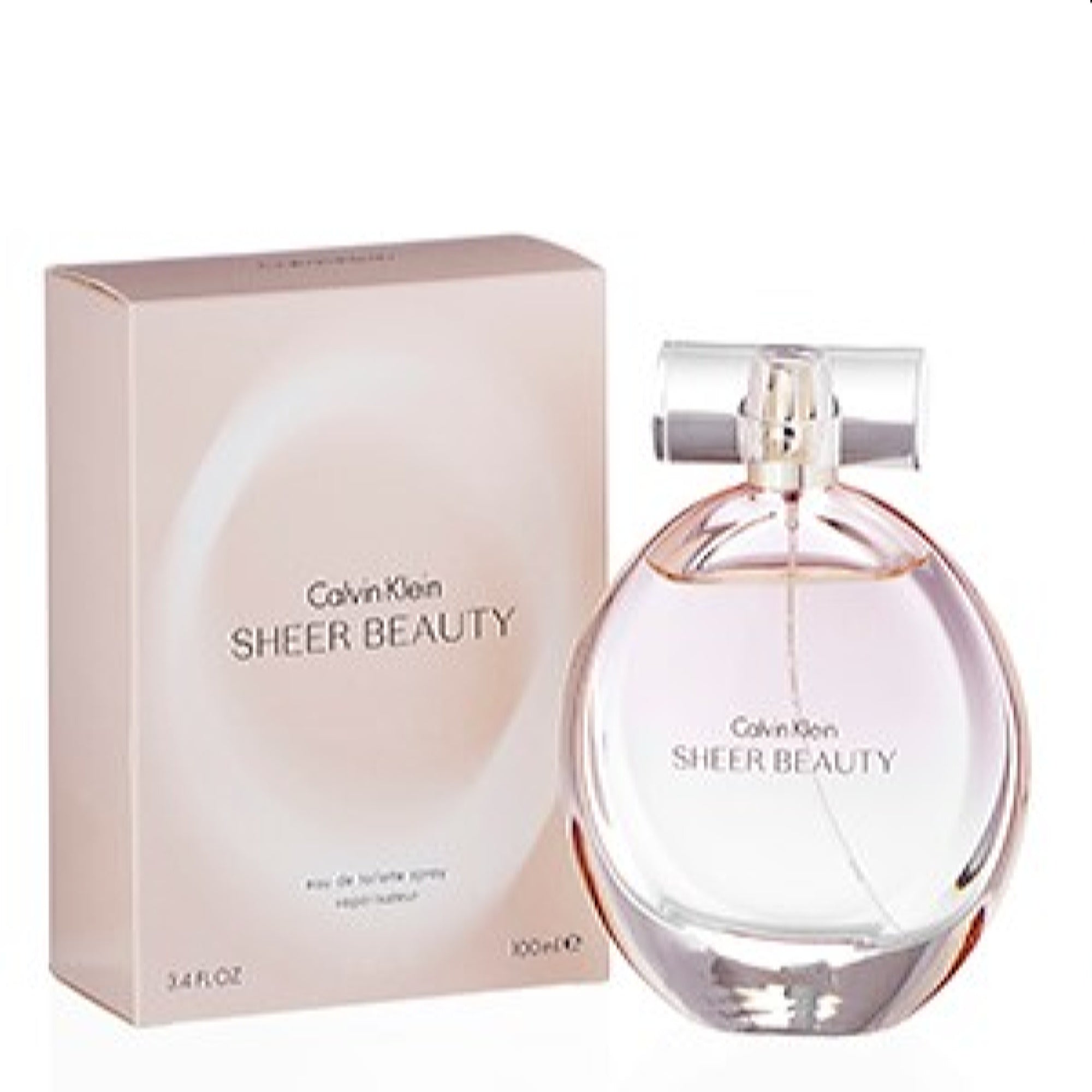 Calvin Klein Women's Ck Sheer Beauty Calvin Klein Edt Spray 3.4 Oz   3607342306134