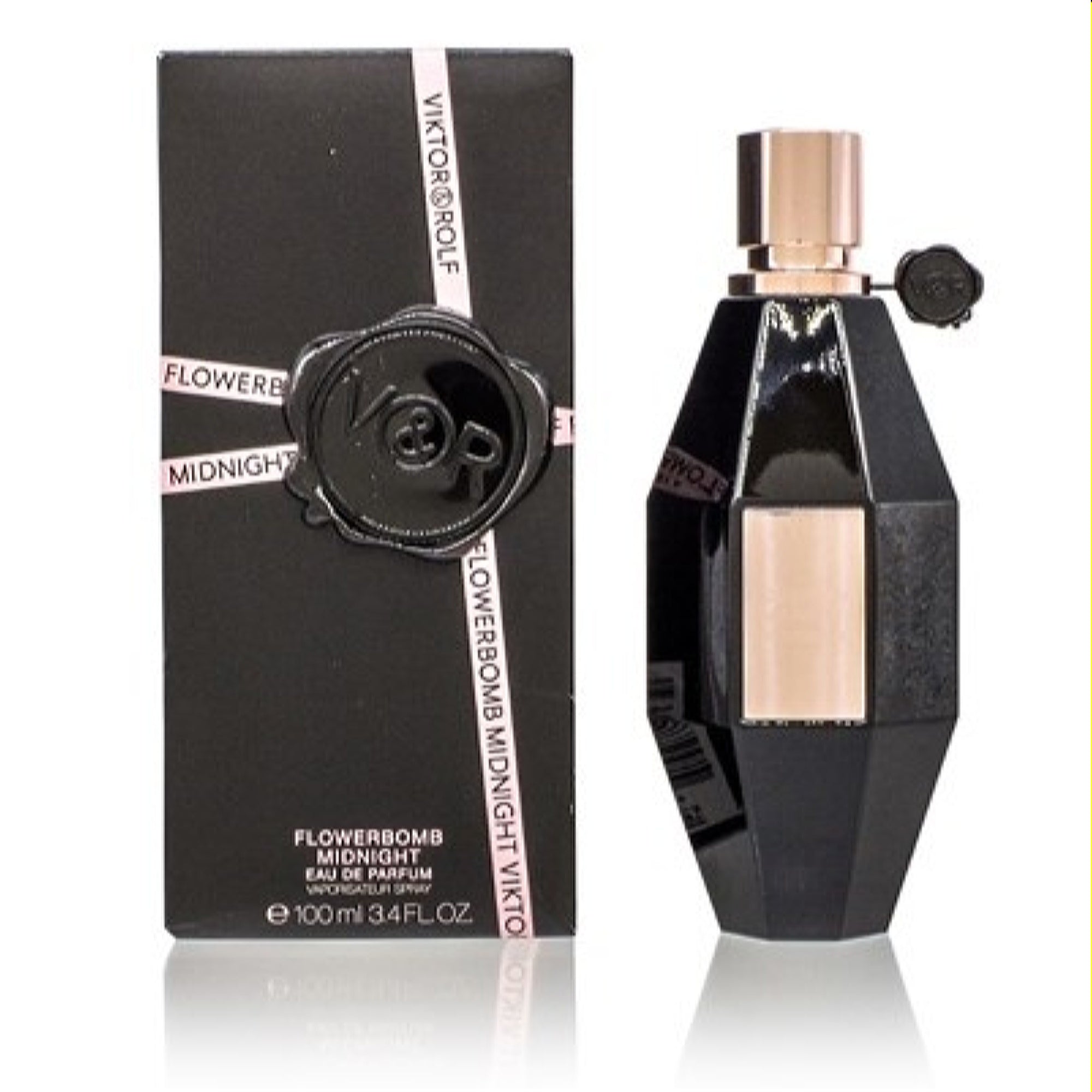 Viktor & Rolf Women's Flowerbomb Midnight Viktor & Rolf Edp Spray 3.4 Oz (100 Ml)   3614272446939