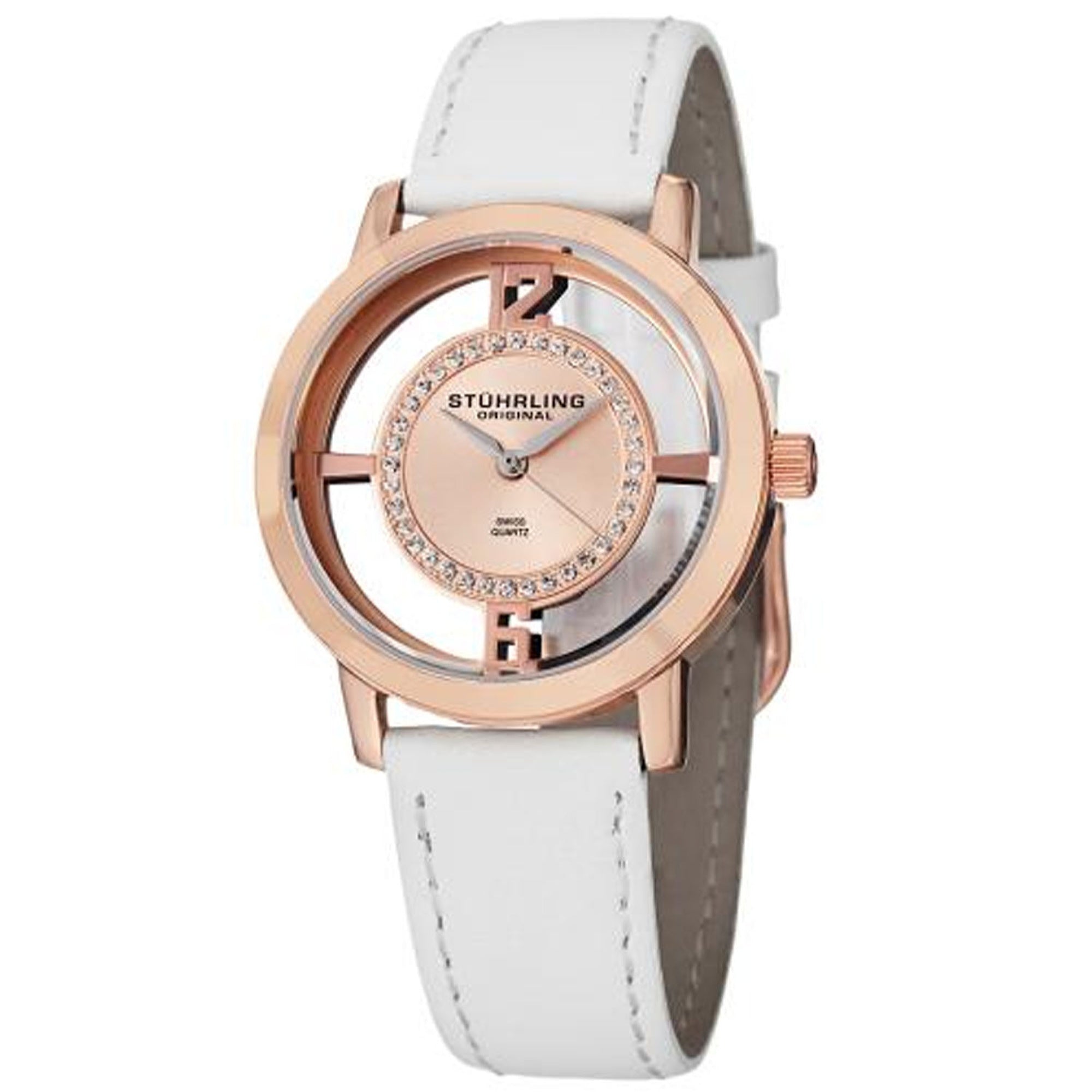 Stuhrling  Quartz Classic Rose gold Dial Women's Watch 388L2.SET.03