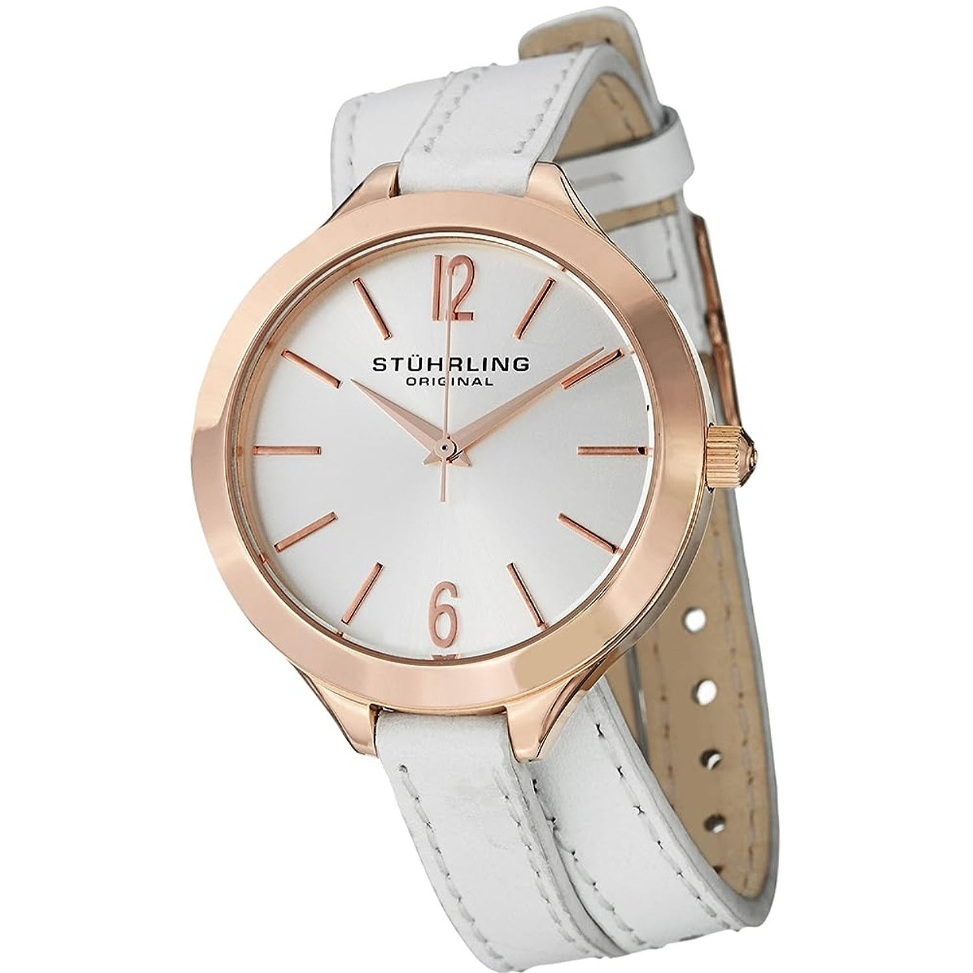 Stuhrling  Quartz Vogue White Dial Women's Watch 568.03