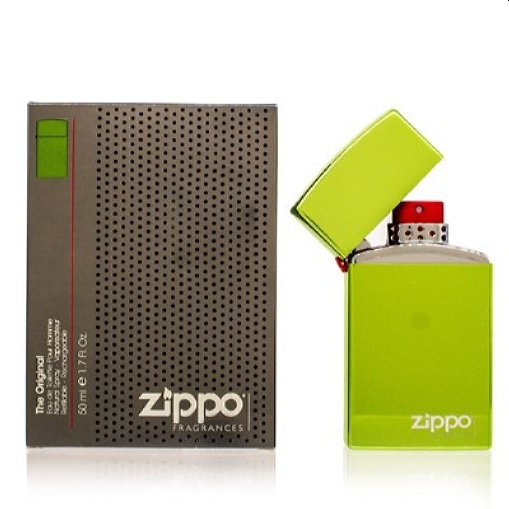 Zippo Men's Zippo Green Zippo Edt Spray Refillable 1.7 Oz (50 Ml)  679602710633