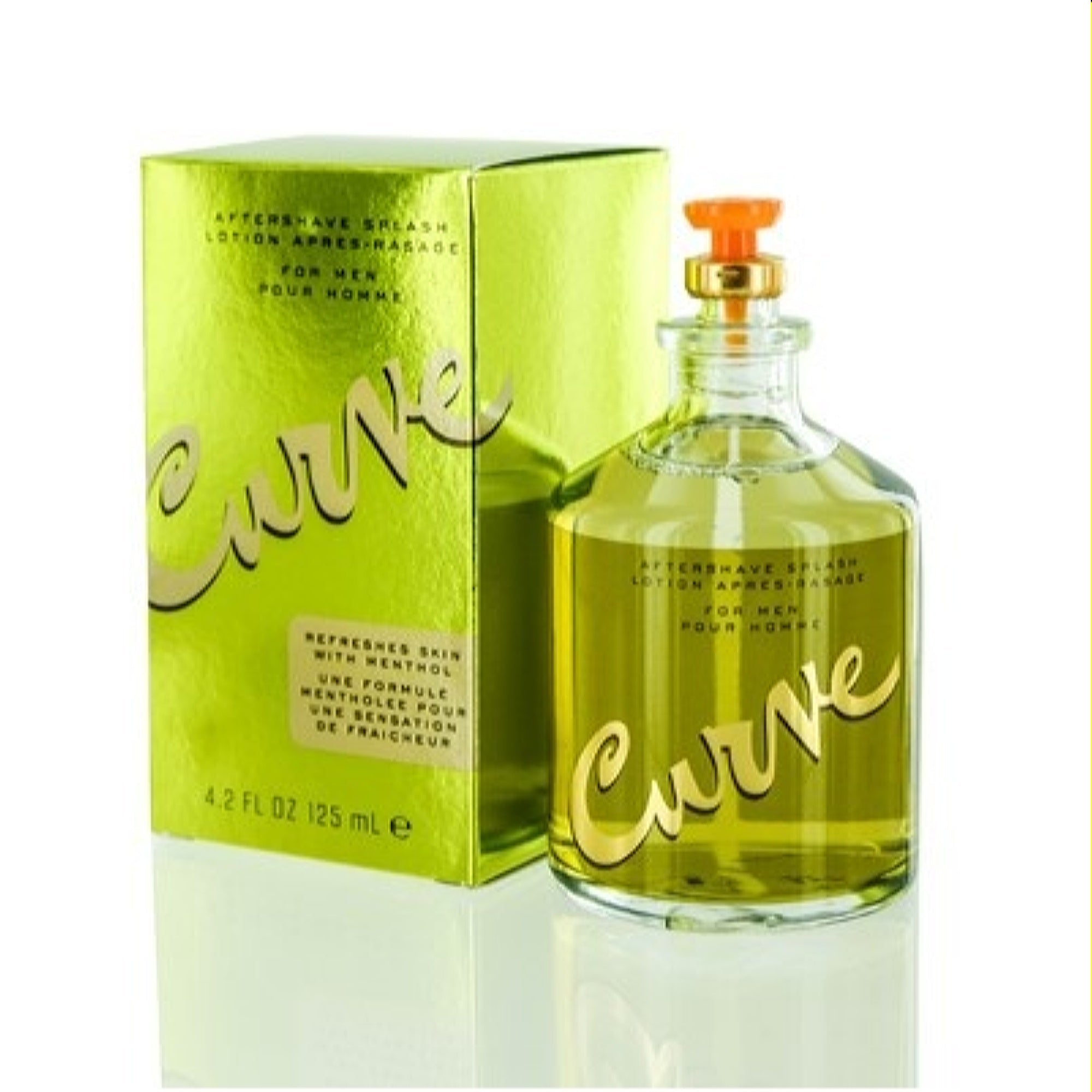 Liz Claiborne Men's Curve Men Liz Claiborne After Shave Lotion 4.2 Oz (125 Ml)  719346618090