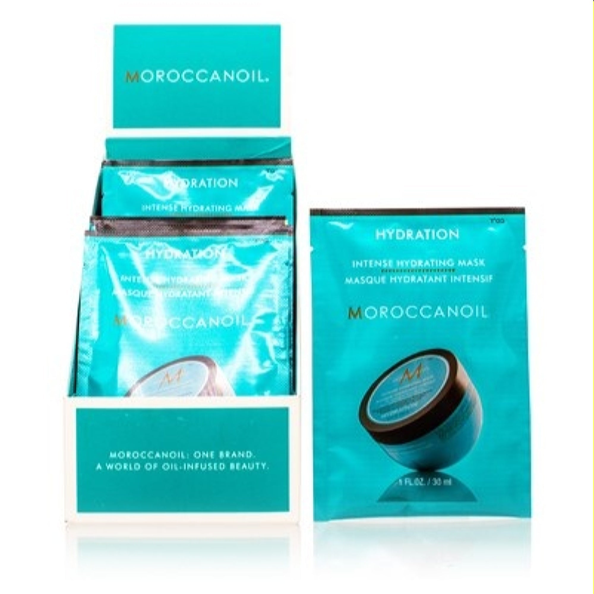 Moroccanoil  Moroccanoil Moroccanoil Intense Hydrating Mask Packette 1.0 Oz (30 Ml) 7290016033014
