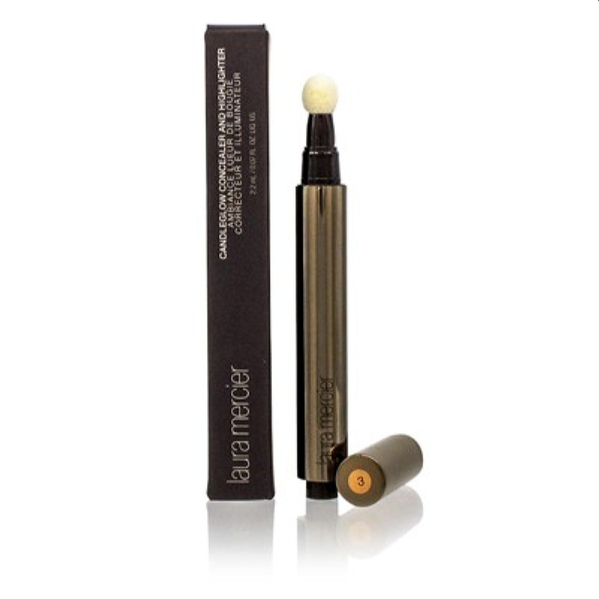 Laura Mercier  Laura Mercier Candleglow #3 Concealer&Highlighter 0.07 Oz (2.2 Ml) 736150154439