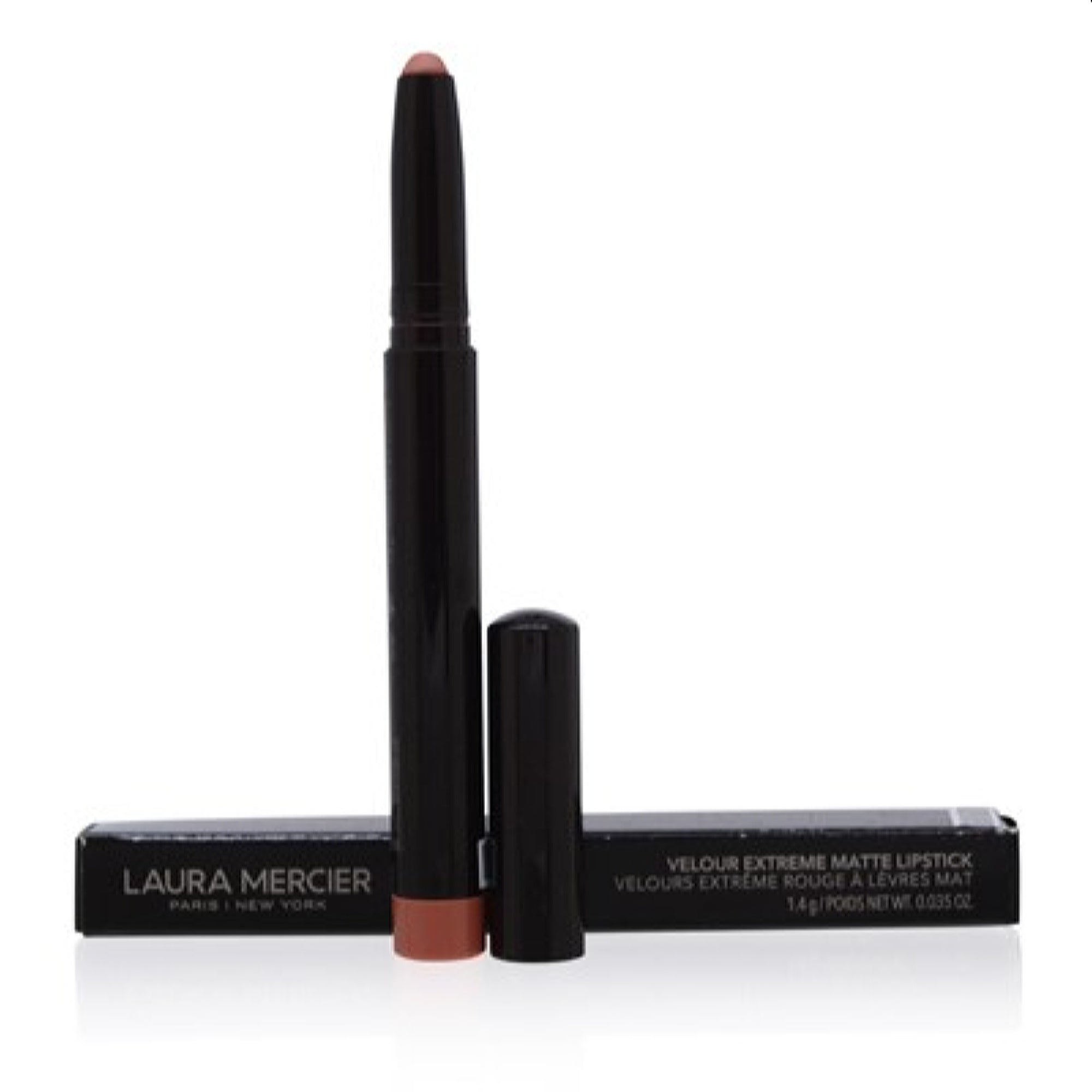 Laura Mercier  Laura Mercier  Velour Extreme Matte Lipstick (Nude Peach) .035 Oz  736150174697
