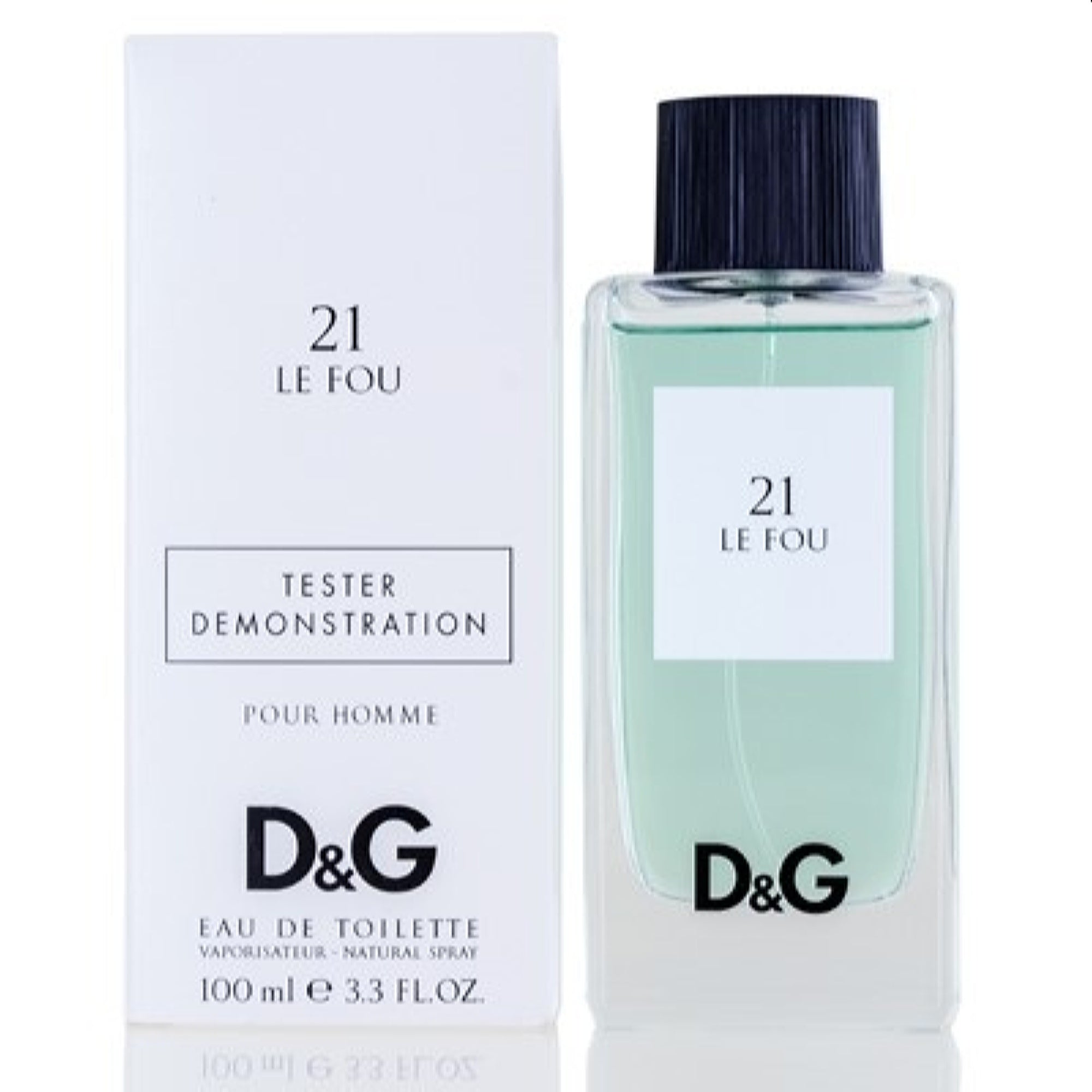 Dolce & Gabbana Men's D&G 21 Le Fou D&G Edt Spray Tester 3.4 Oz  737052469409