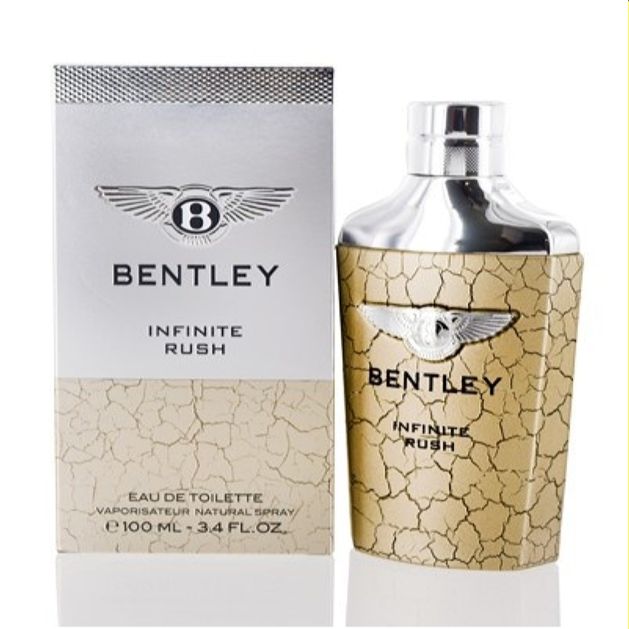 Bentley Fragrances Men's Bentley Infinite Rush Bentley  Edt Spray 3.4 Oz (100 Ml)  7640163971293