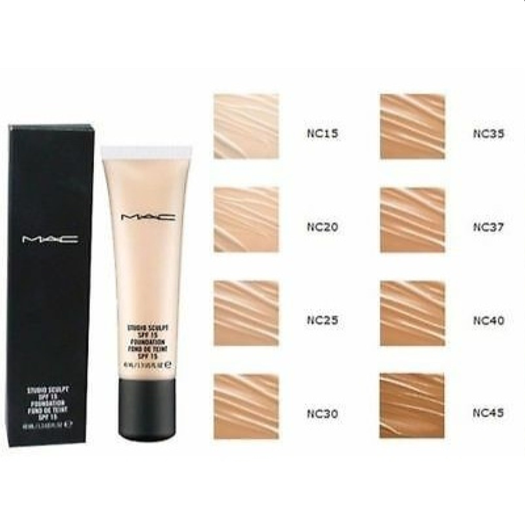 Mac Cosmetics  Mac Cosmetics Studio Sculpt Spf 15 Foundation (Nc45) 1.3 Oz (40 Ml)  773602154500