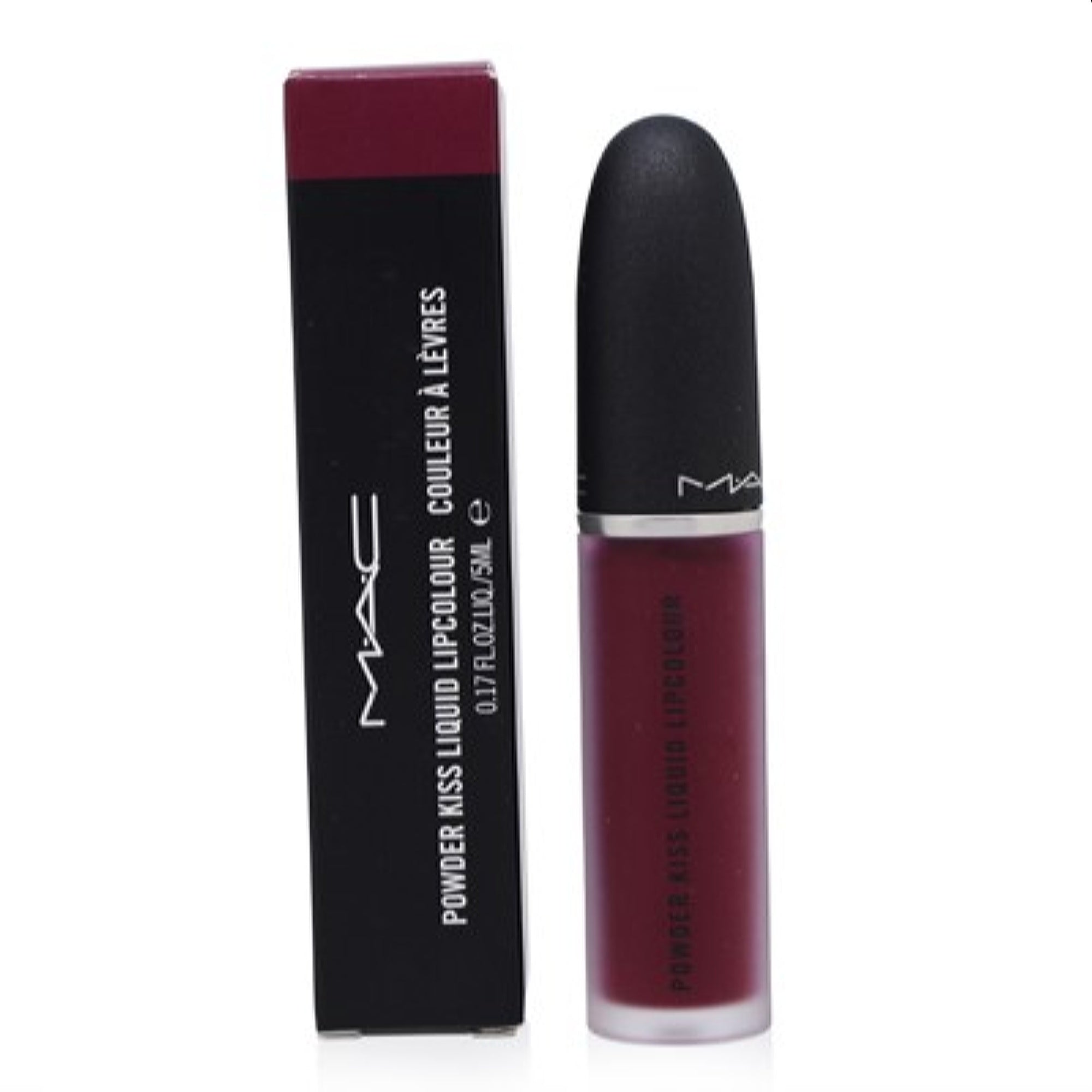 Mac Cosmetics  Mac Cosmetics Powder Kiss Liquid Lipcolour (983 Burning Love) 0.17 Oz  773602567805