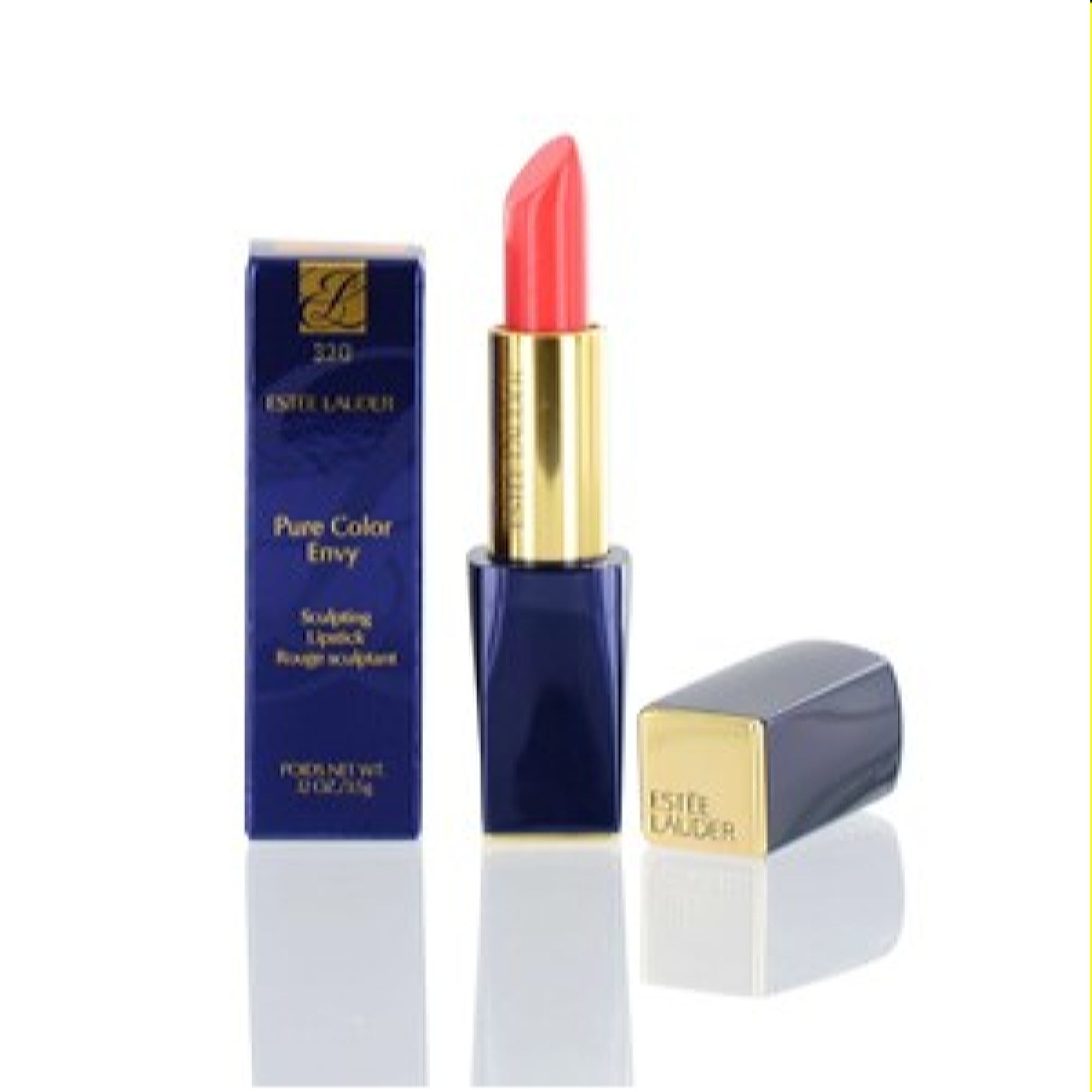 Estee Lauder  Estee Lauder Pure Color Envy Sculpting Lipstick 320 Defiant Coral 0.12 Oz  887167016590