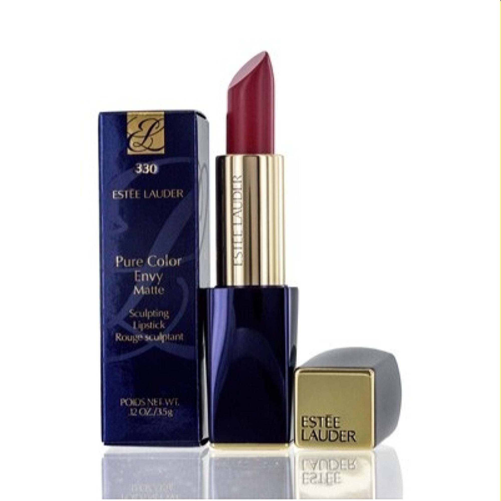Estee Lauder  Estee Lauder Pure Color Envy Matte Sculpting Lipstick 330 Decisive Poppy .12 Oz  887167187221