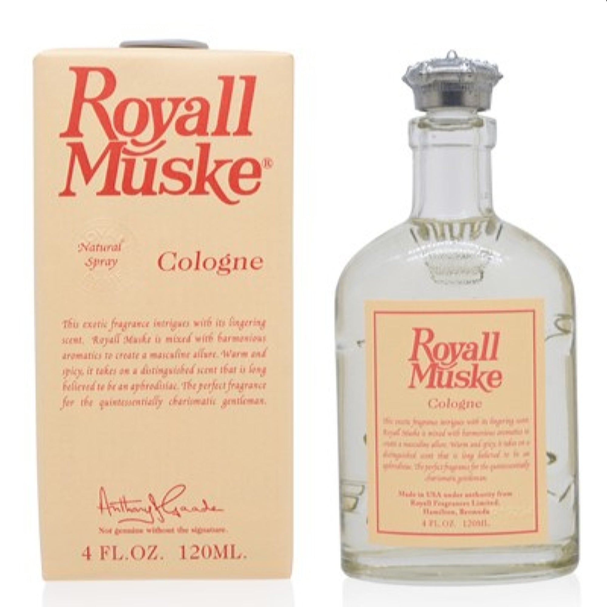 Royall Fragrances Men's Royall Muske Royall  Cologne Spray 4.0 Oz (120 Ml)  895670002597