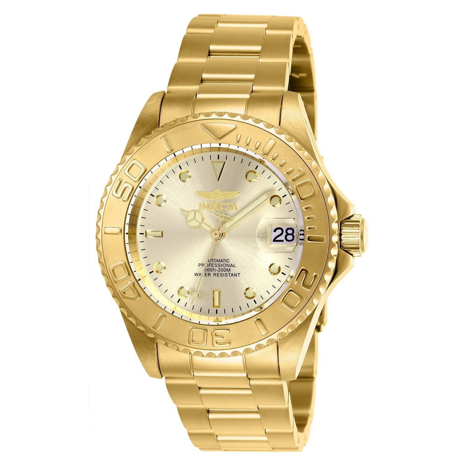 Invicta Pro Diver Automatic Automatic Champagne Dial Men's Watch 9010OB