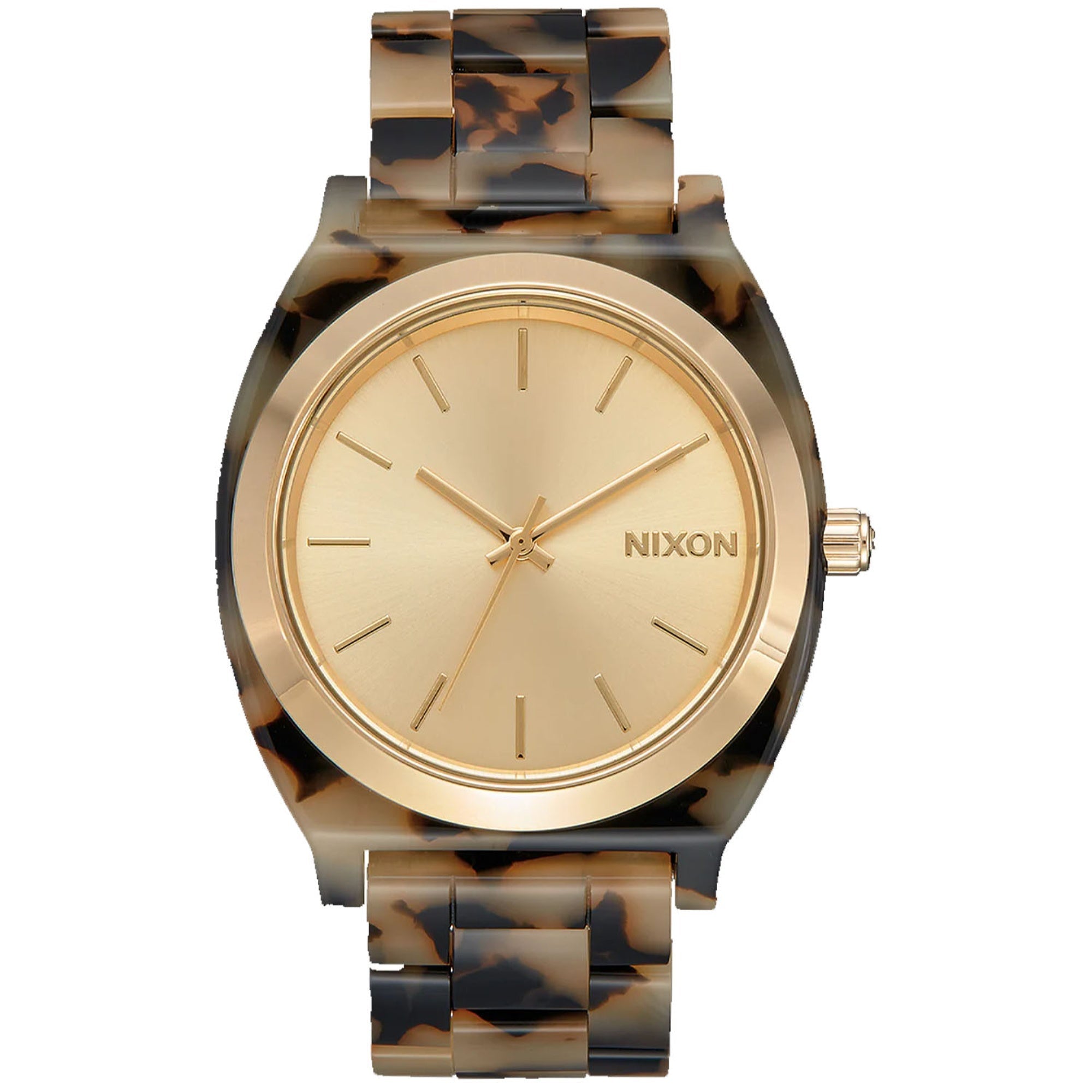 Nixon  Quartz Time Teller Gold Dial Men's Watch A327-3346