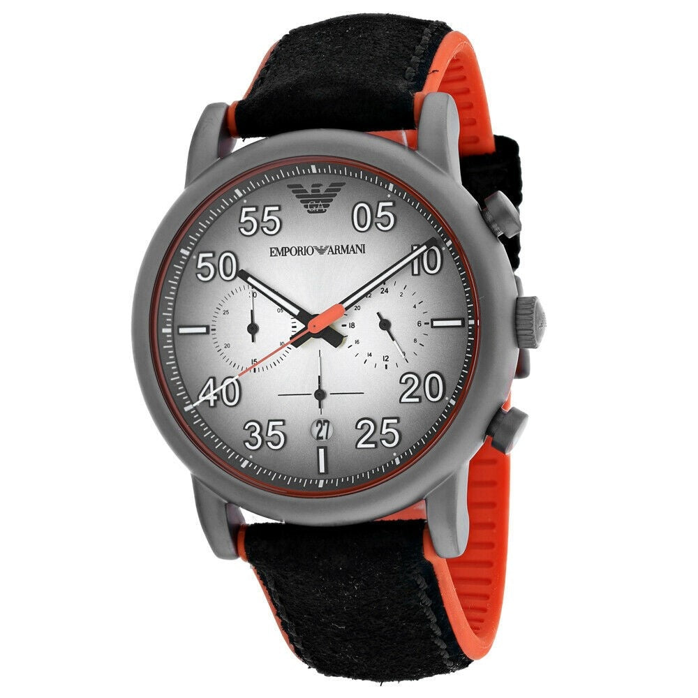 Emporio Armani Luigi Quartz Chronograph Grey Dial Men's Watch AR11174