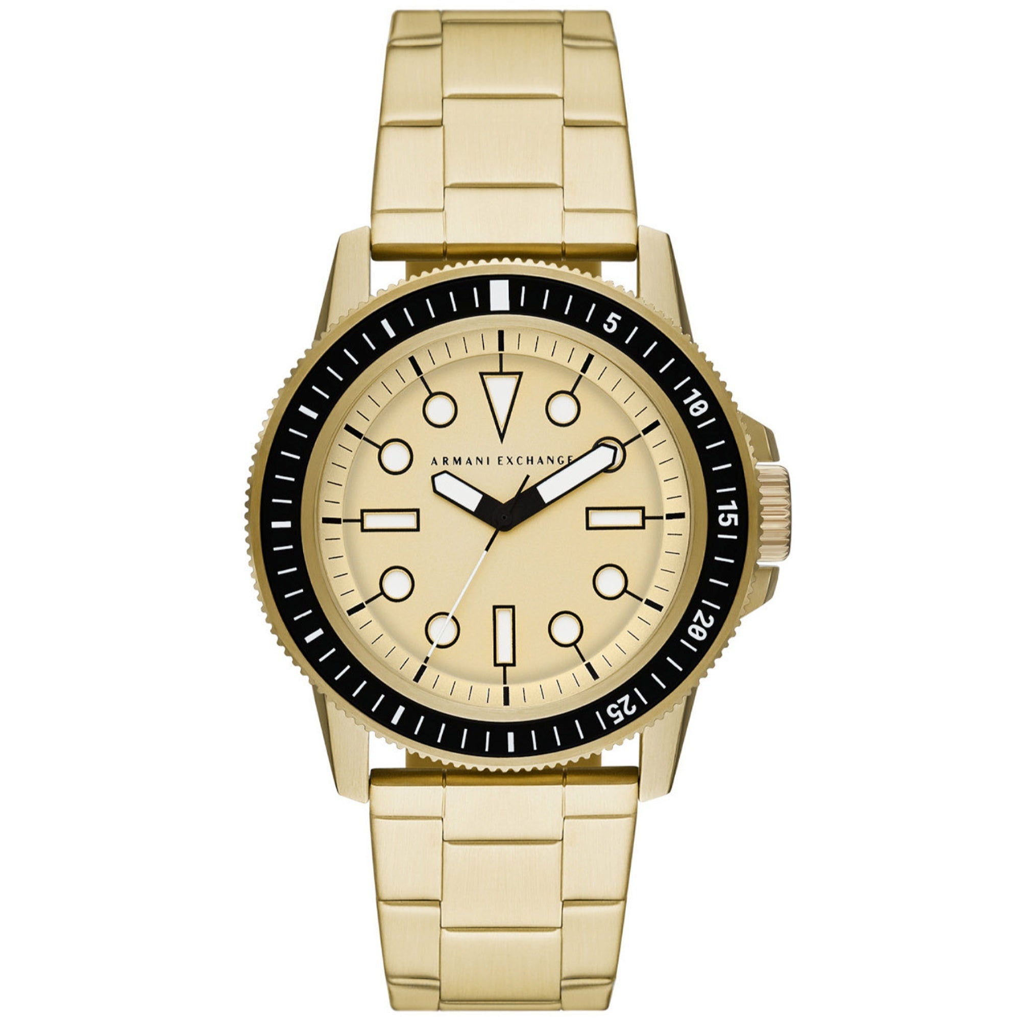 Armani Exchange  Quartz Classic Gold Dial Men's Watch AX1854