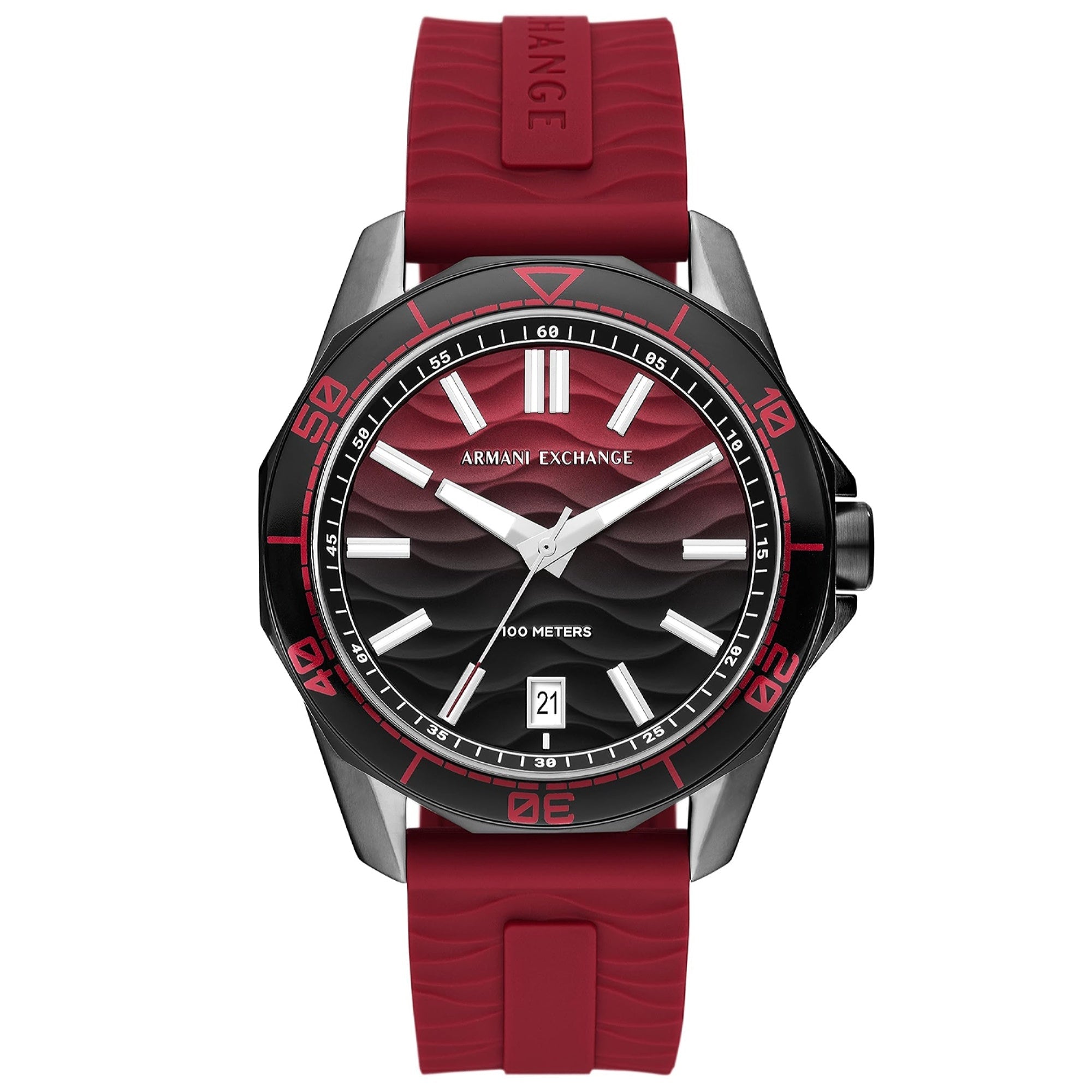 Armani Exchange  Quartz Classic Red Dial Men's Watch AX1953