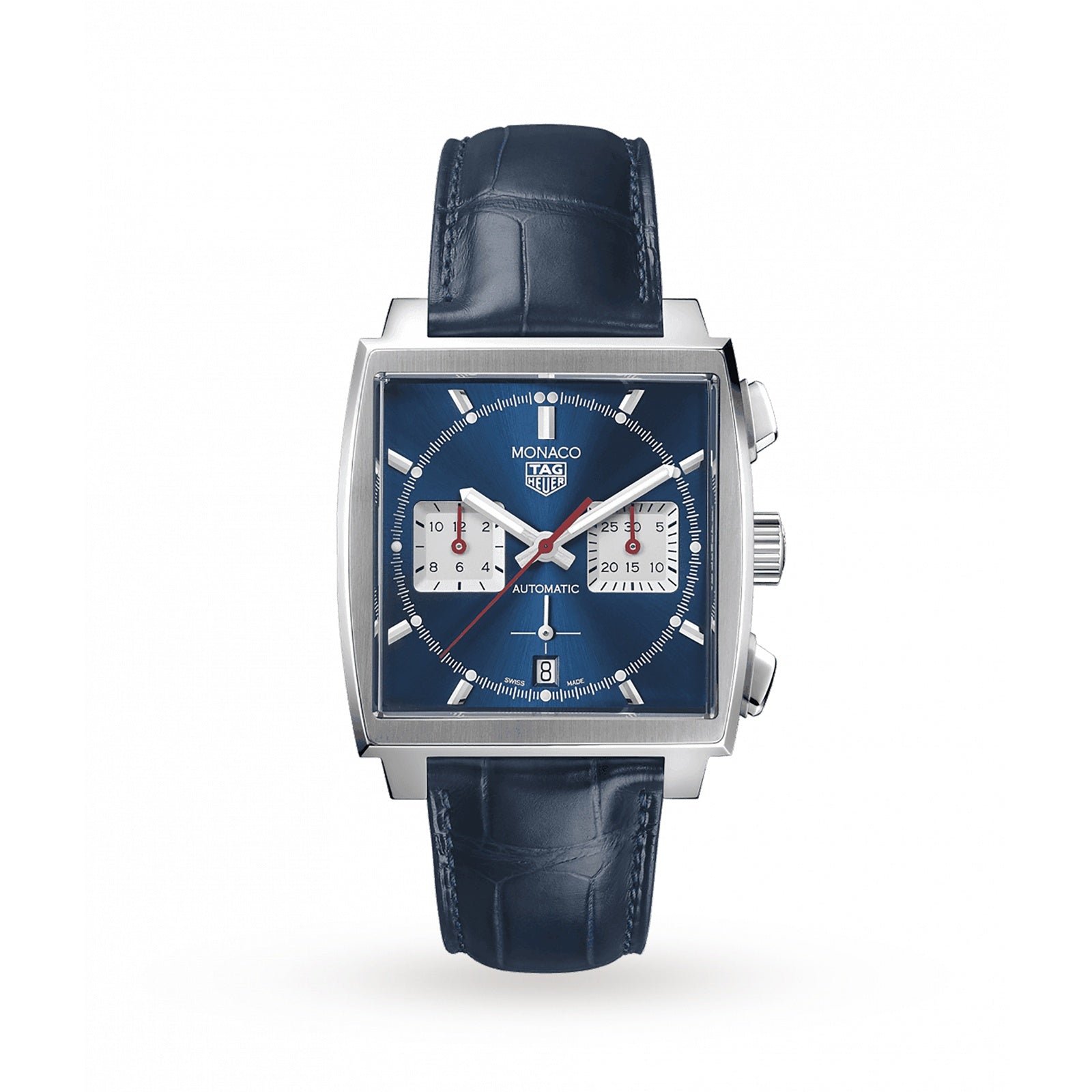 Tag Heuer Monaco Calibre Heuer 02 Automatic Chronograph Blue  Dial Men's Watch CBL2111.FC6453