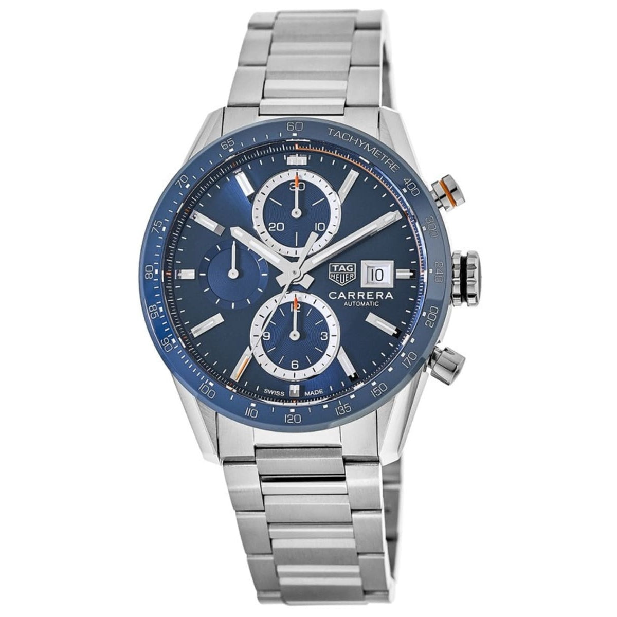 Tag Heuer Carrera Automatic Chronograph Blue Dial Men's Watch CBM2112.BA0651