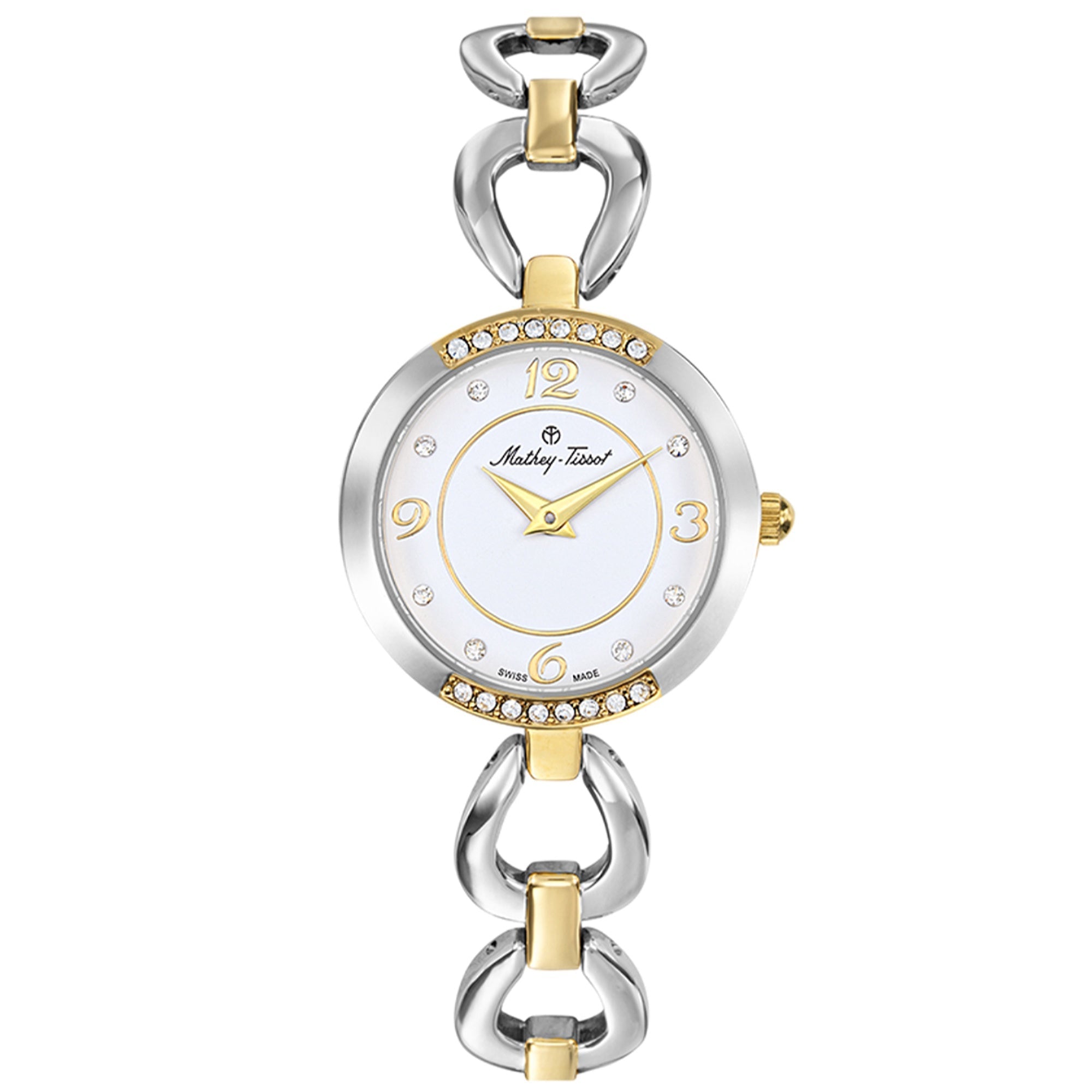 Mathey-Tissot  Quartz Fleury 1496 White Dial Women's Watch D1496BYI