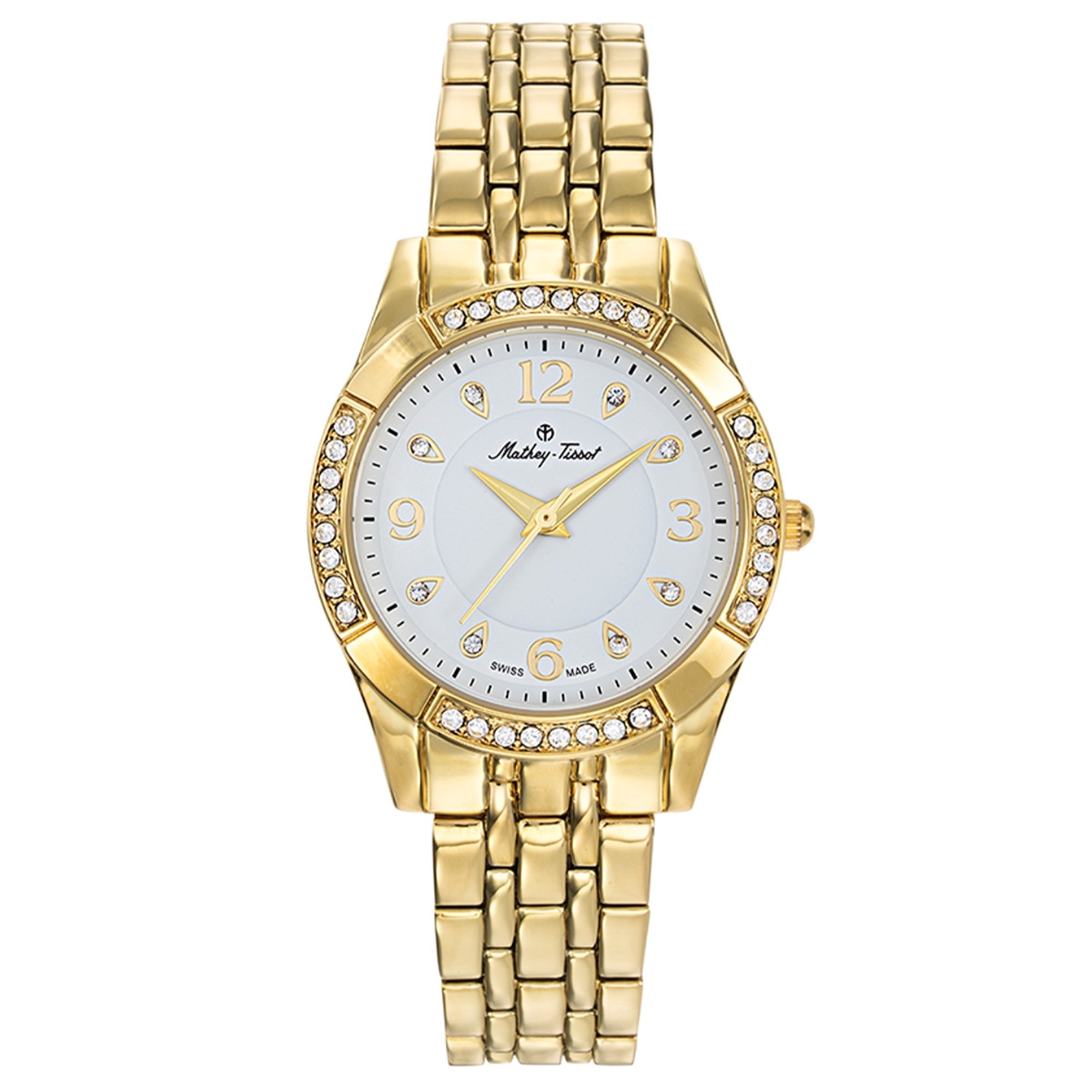 Mathey-Tissot  Quartz Classic White Dial Women's Watch D2568PYI