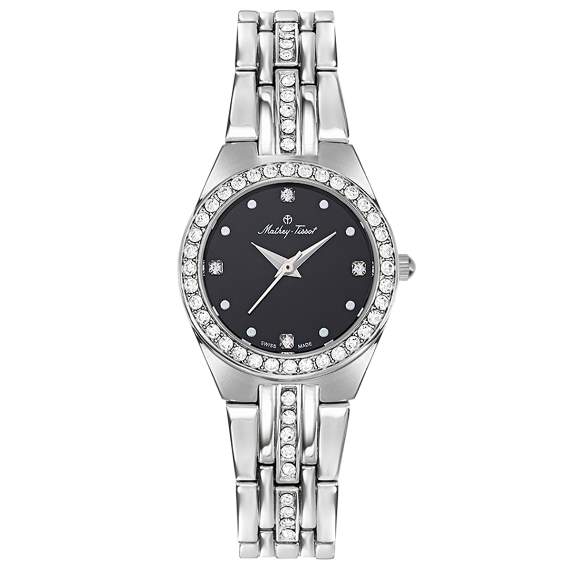 Mathey-Tissot  Quartz FLEURY 2581 Black Dial Women's Watch D2580AN