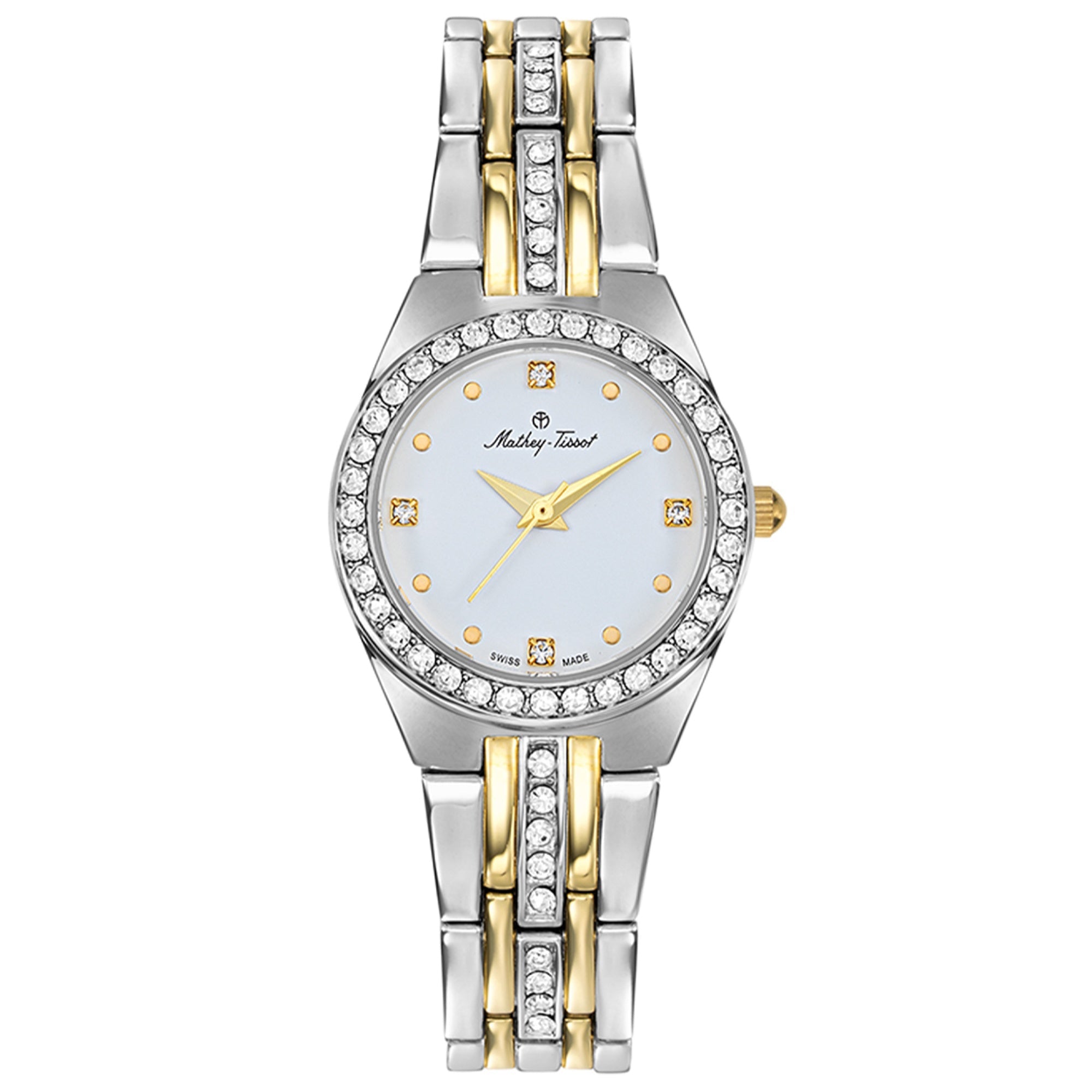 Mathey-Tissot  Quartz FLEURY 2581 White Dial Women's Watch D2580BYI