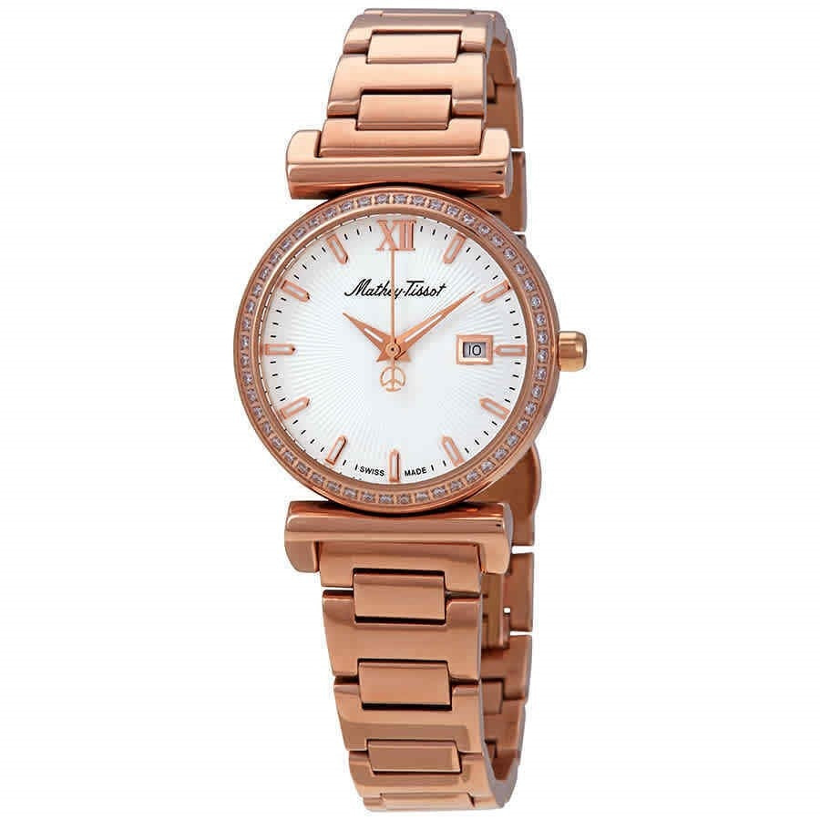 Mathey-Tissot Elegance Quartz White Dial Women's Watch D410PQI