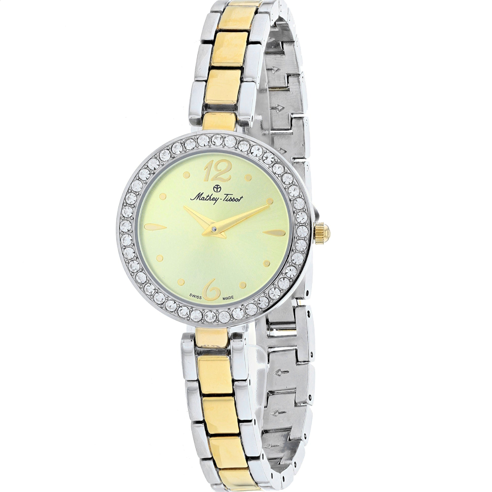 Mathey-Tissot  Quartz FLEURY 6506 Gold Dial Women's Watch D6506BDI