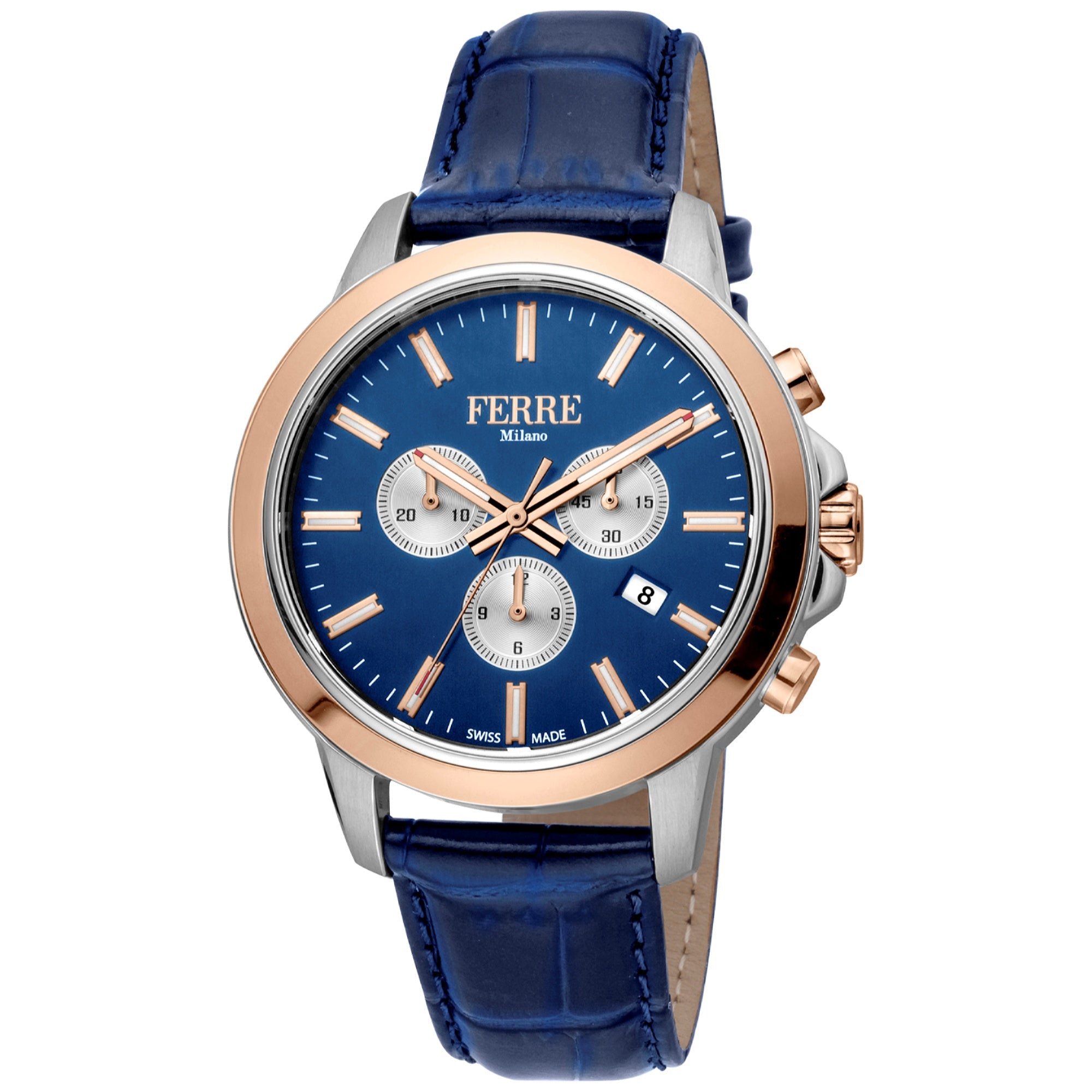 Ferre Milano  Quartz Classic Blue Dial Men's Watch FM1G153L0041