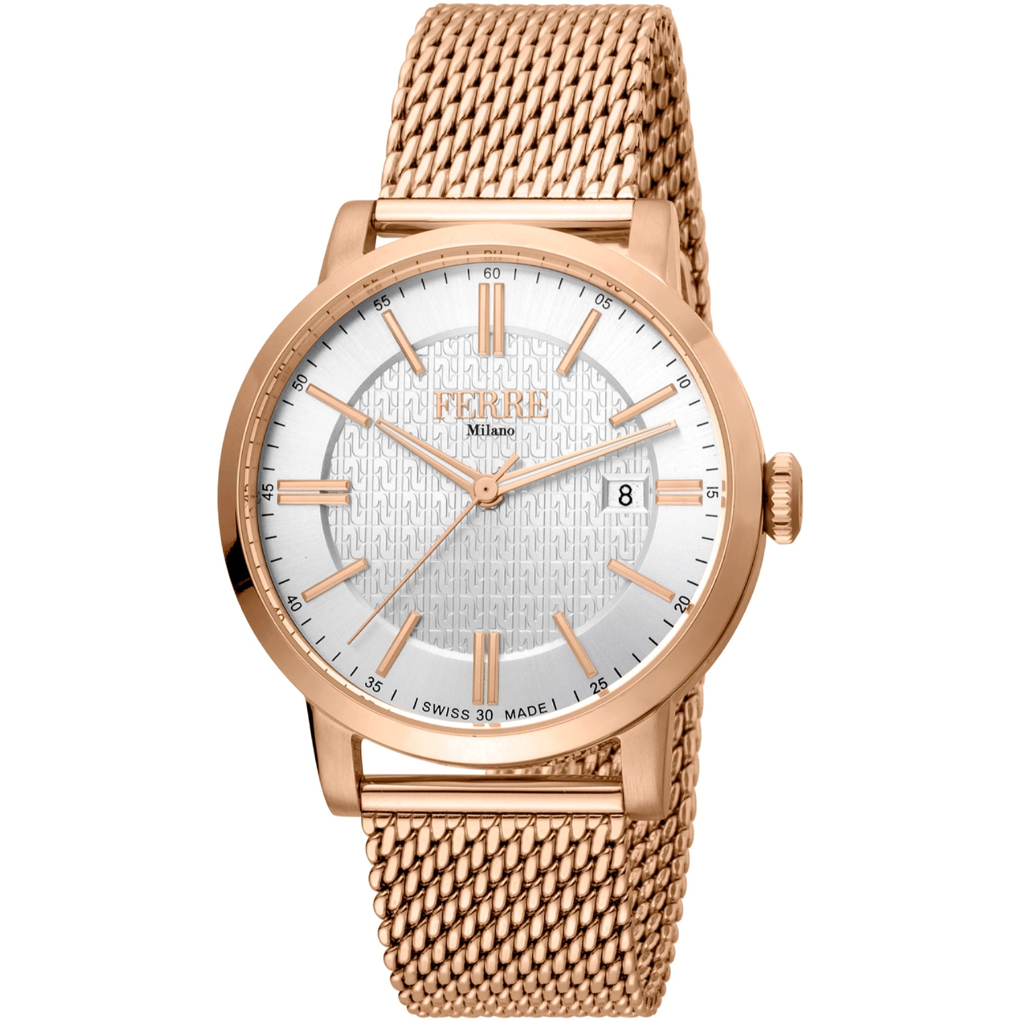 Ferre Milano  Quartz Classic White Dial Men's Watch FM1G156M0061