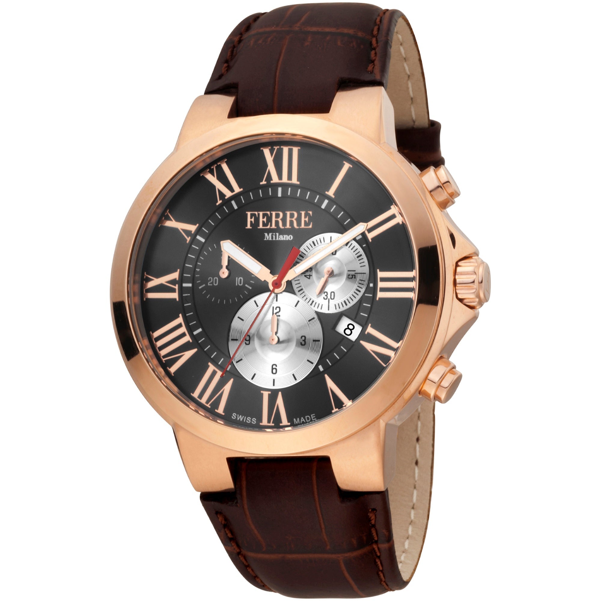 Ferre Milano  Quartz Classic Black Dial Men's Watch FM1G177L0031