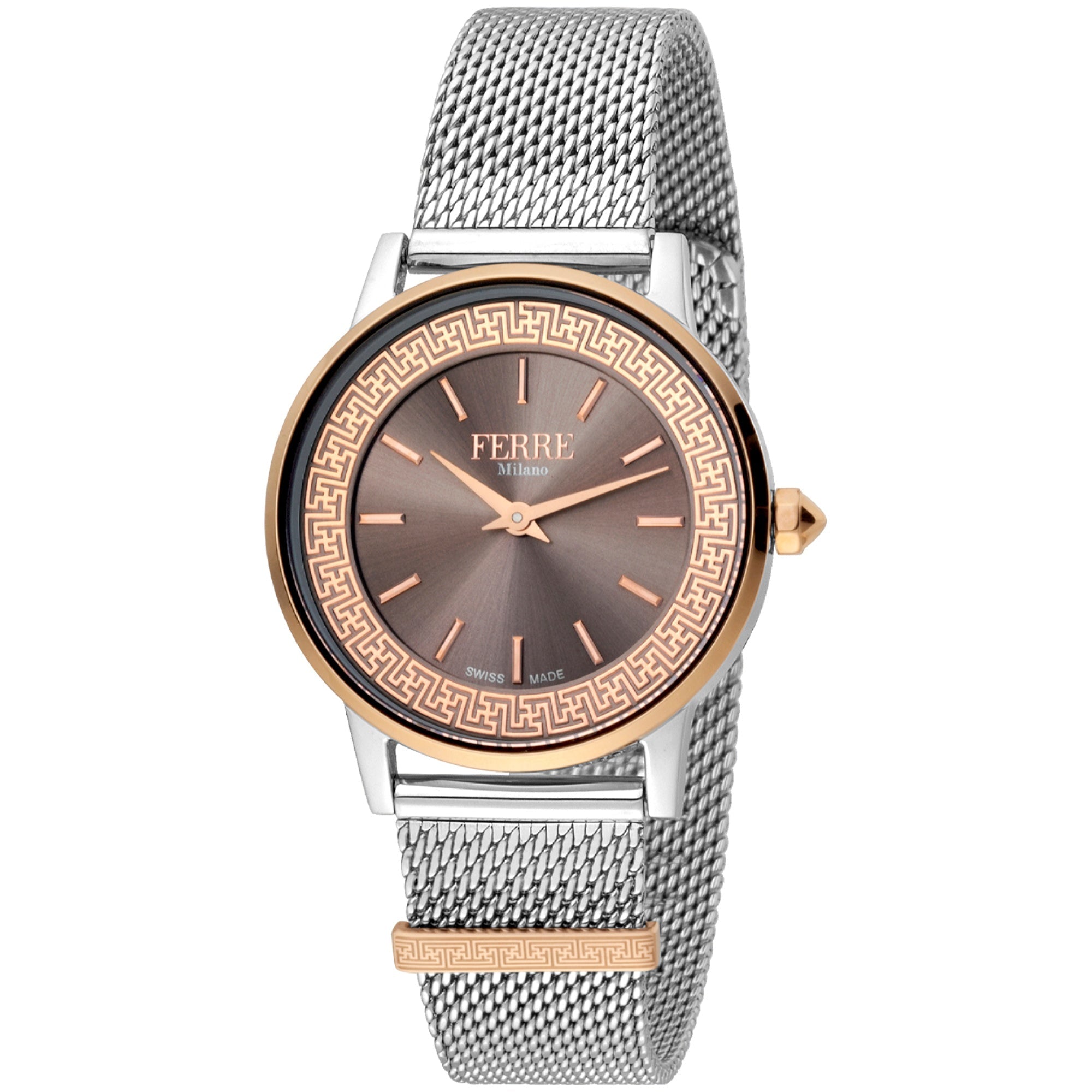 Ferre Milano  Quartz Classic Brown Dial Women's Watch FM1L103M0721
