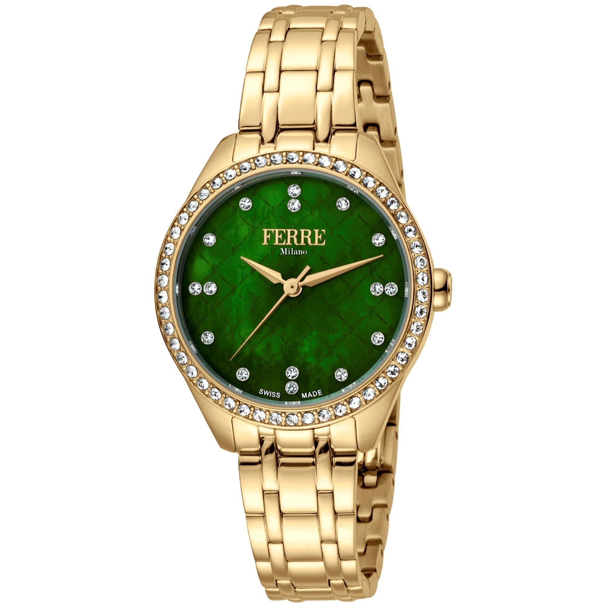 Ferre Milano  Quartz Classic Green Dial Women's Watch FM1L116M0071