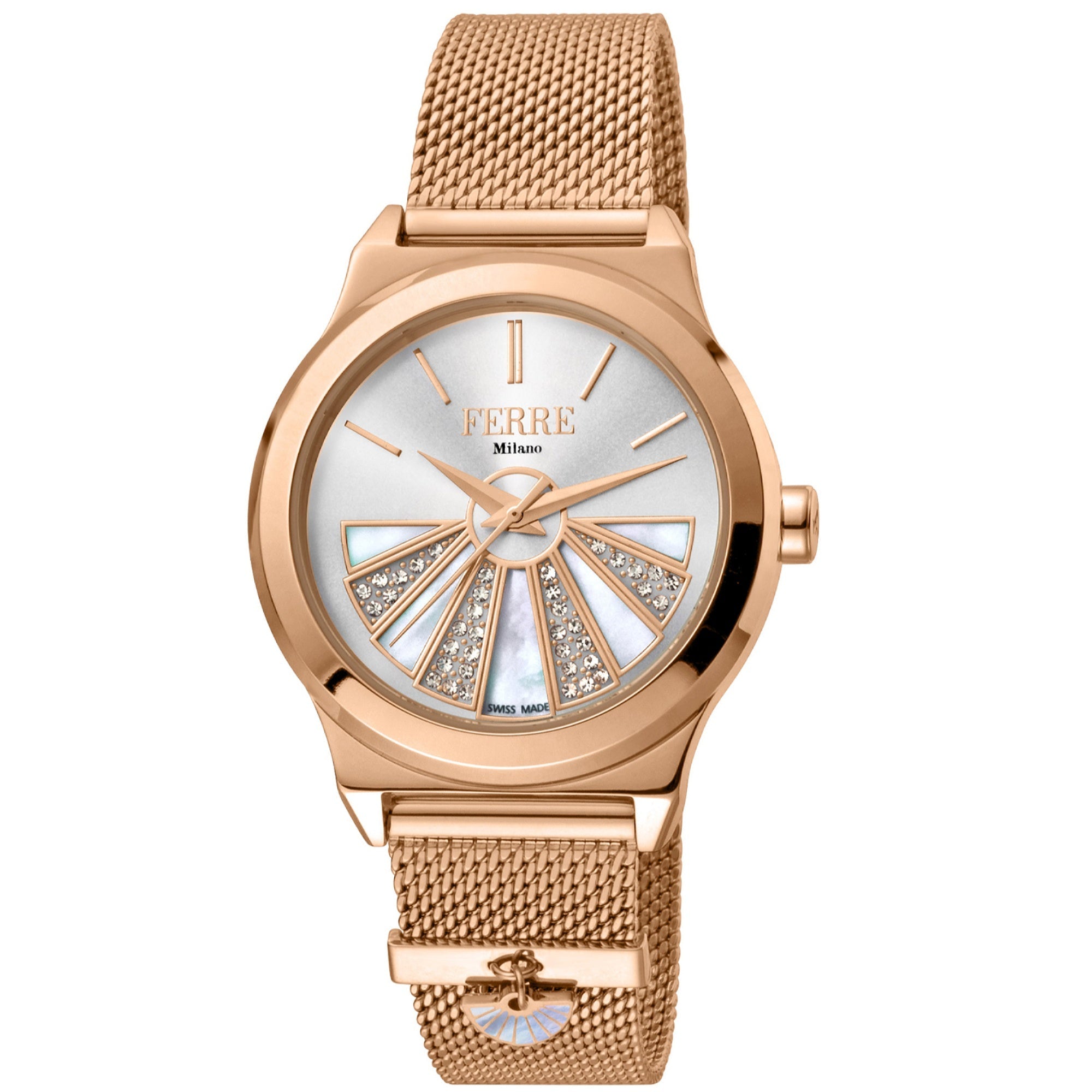 Ferre Milano  Quartz Classic White Dial Women's Watch FM1L125M0071