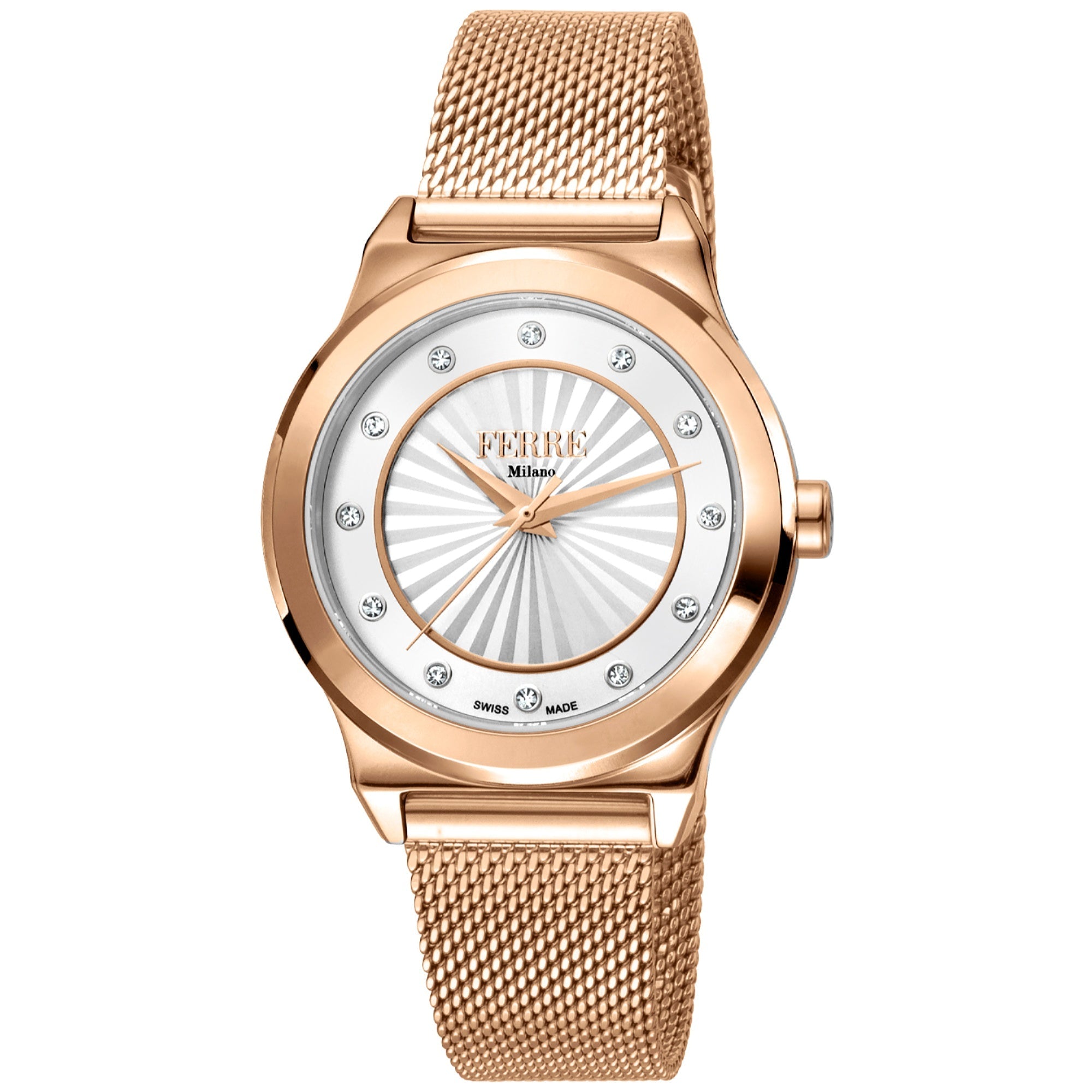 Ferre Milano  Quartz Classic White Dial Women's Watch FM1L125M0261