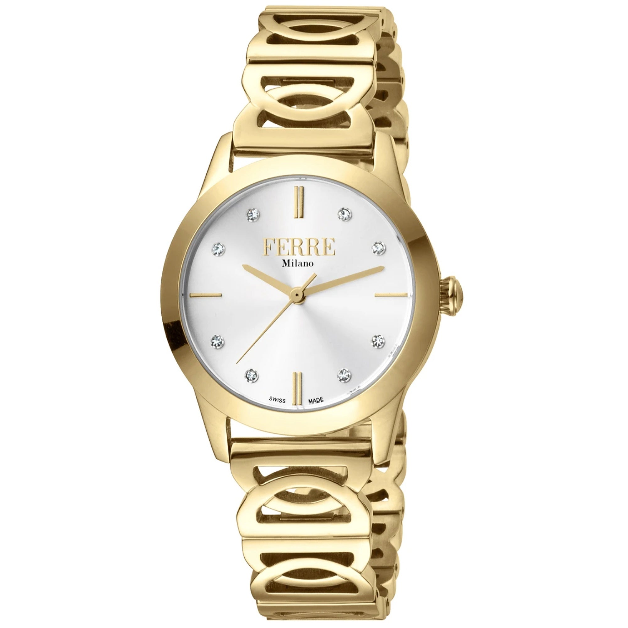 Ferre Milano  Quartz Classic White Dial Women's Watch FM1L126M0231