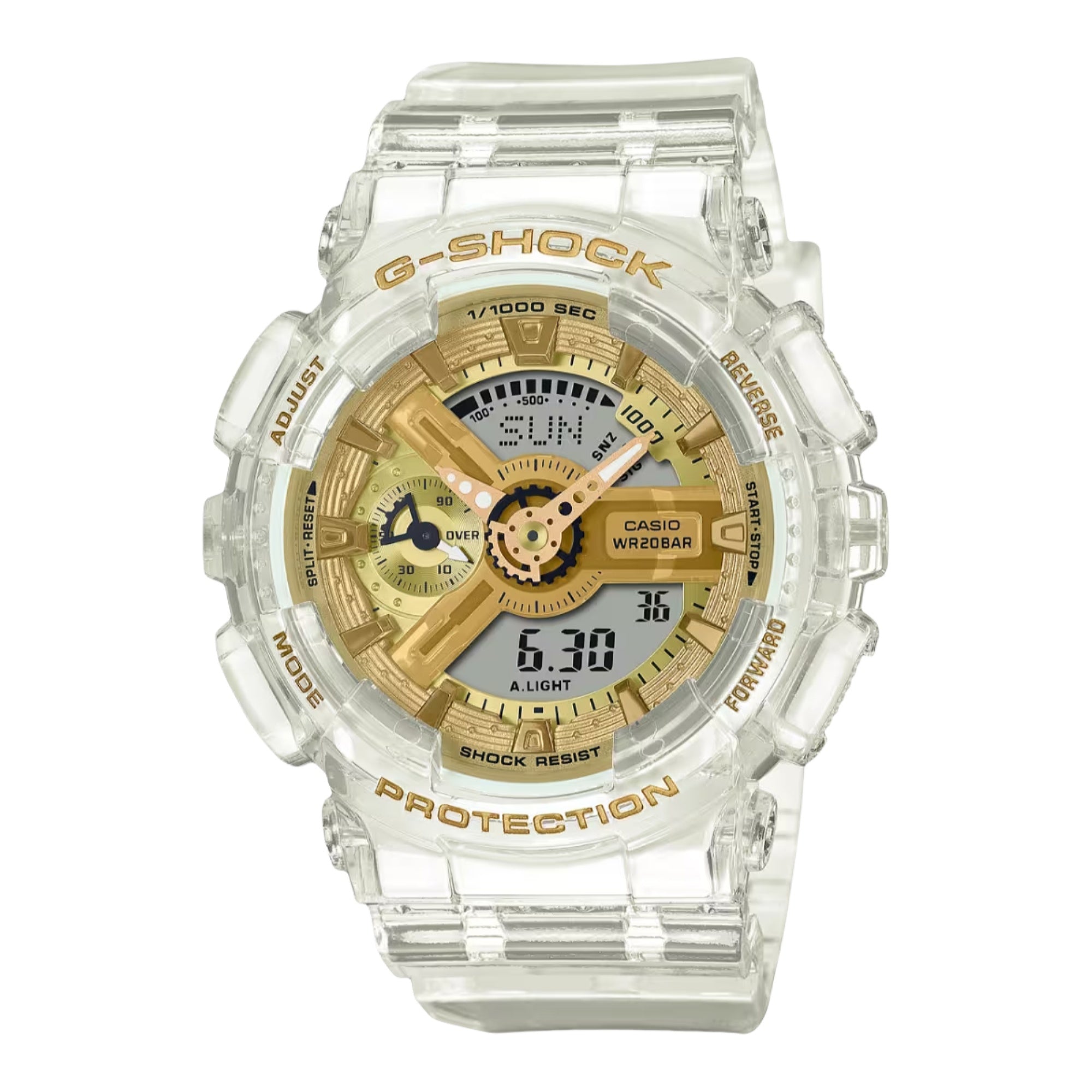 Casio  Quartz G-Shock Gold Dial Women's Watch GMAS110SG-7A