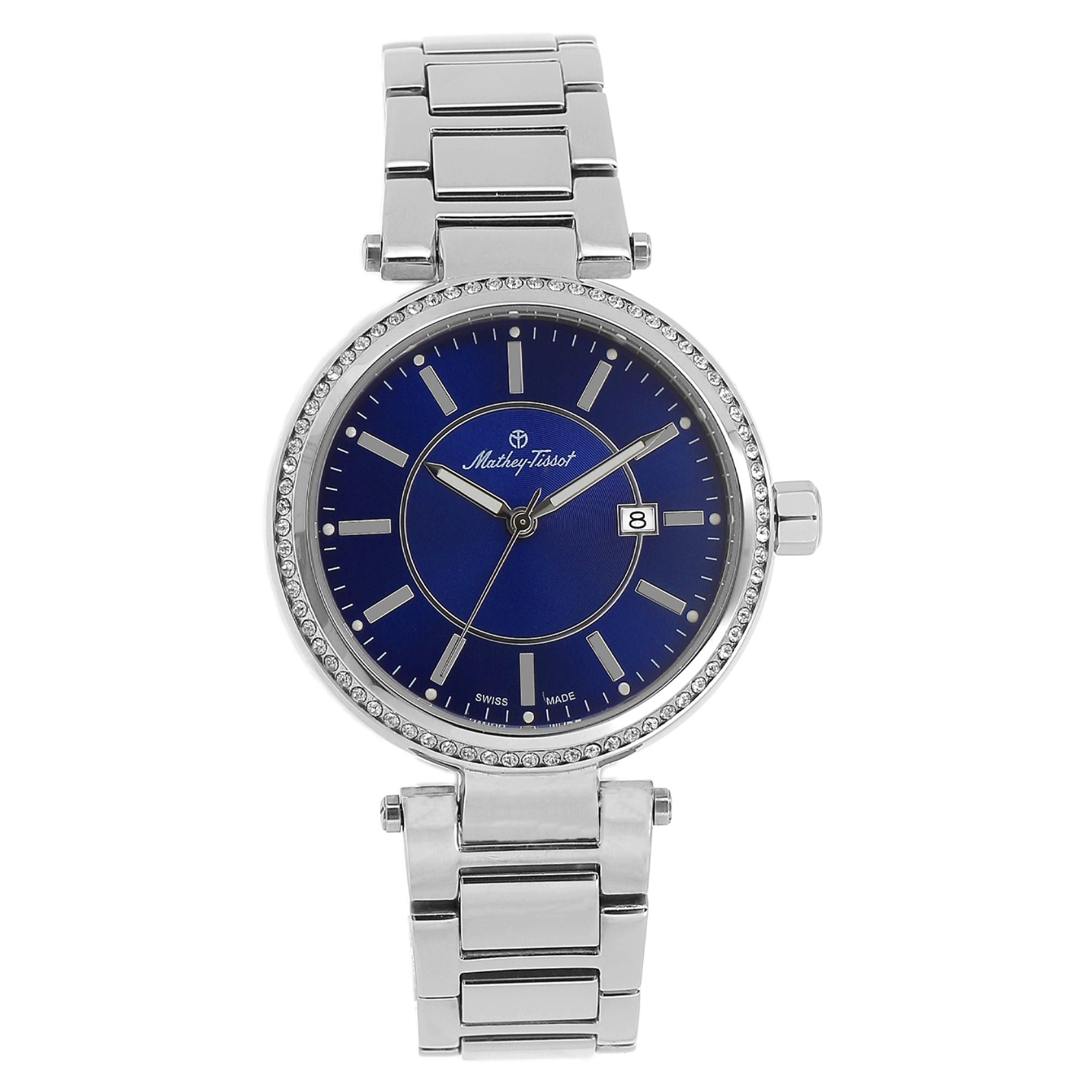 Mathey-Tissot  Quartz Classic Blue Dial Women's Watch H610ABU