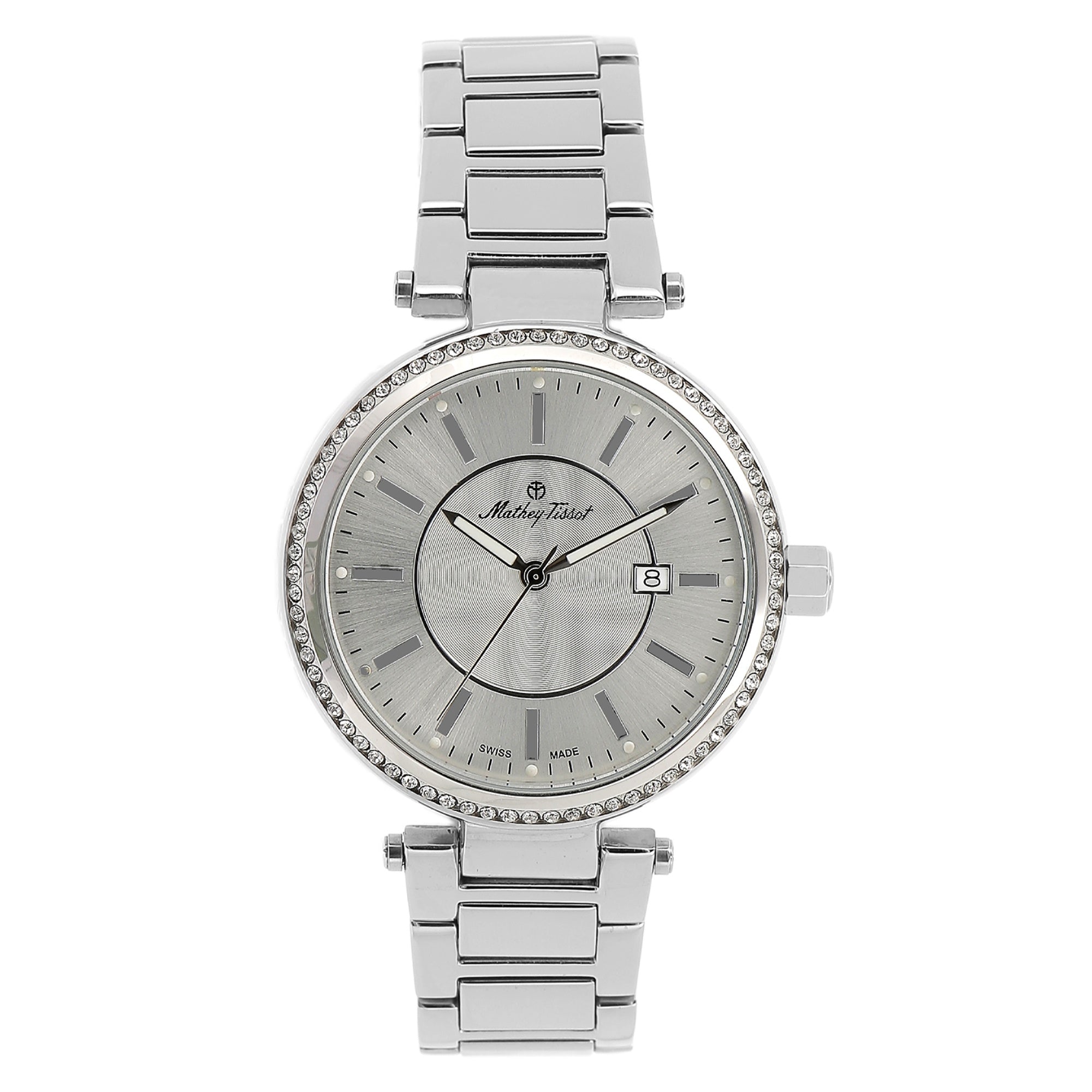 Mathey-Tissot  Quartz Classic Silver Dial Women's Watch H610AS