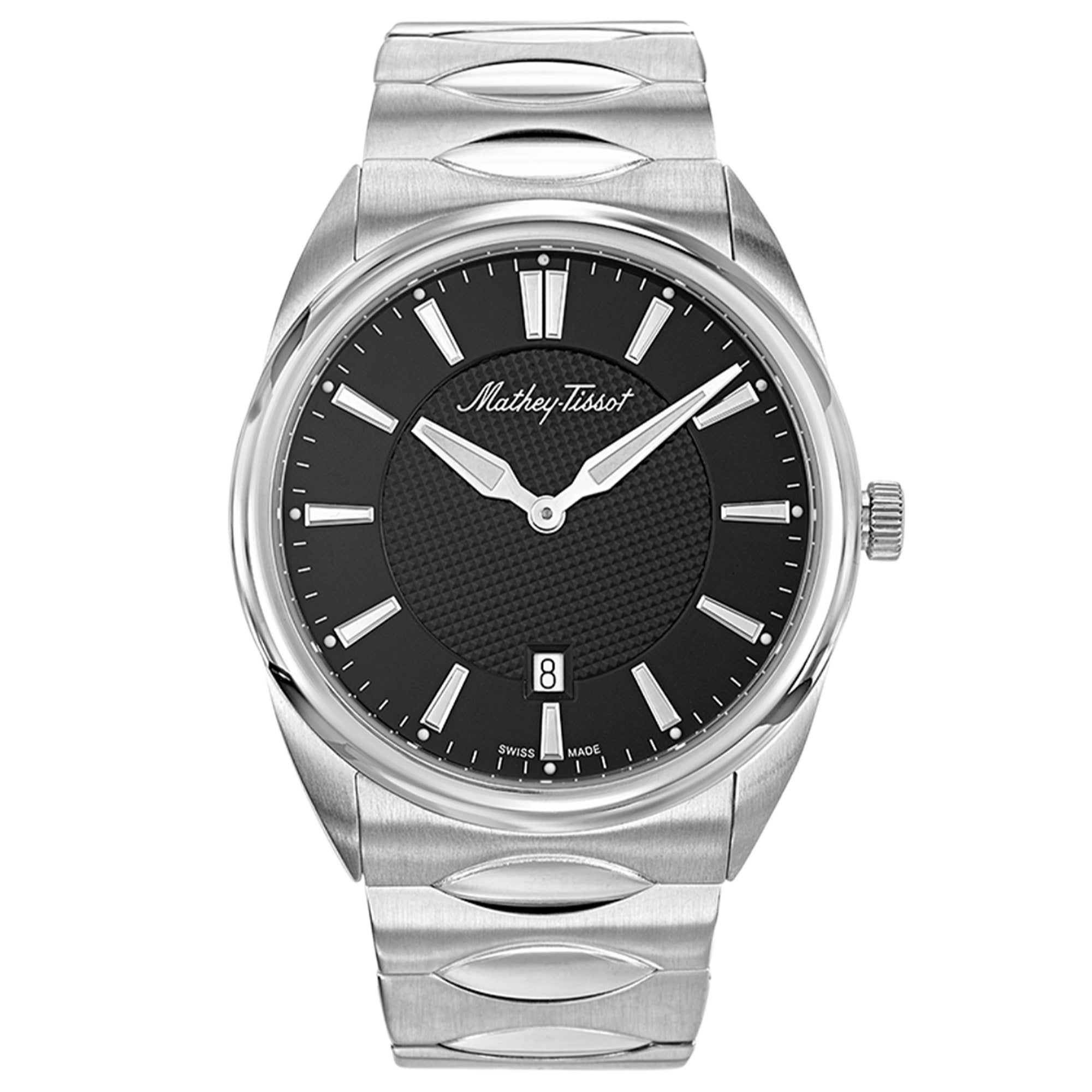 Mathey-Tissot  Quartz Classic Black Dial Men's Watch H791AN