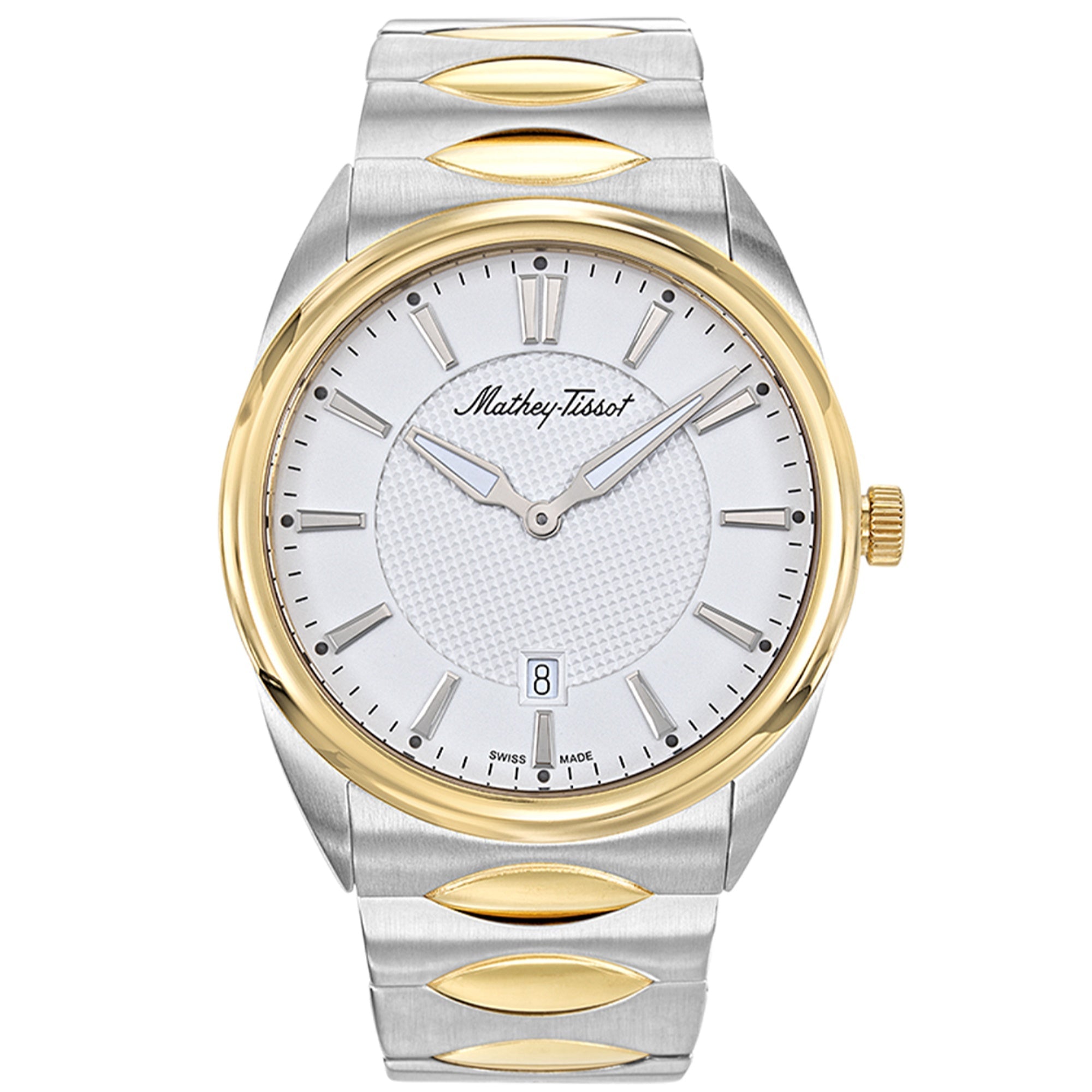 Mathey-Tissot  Quartz Classic White Dial Men's Watch H791BI