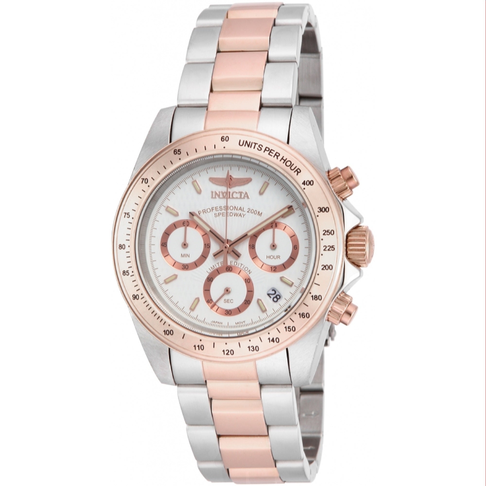 Invicta Speedway Quartz White Dial Men's Watch ILE6932A