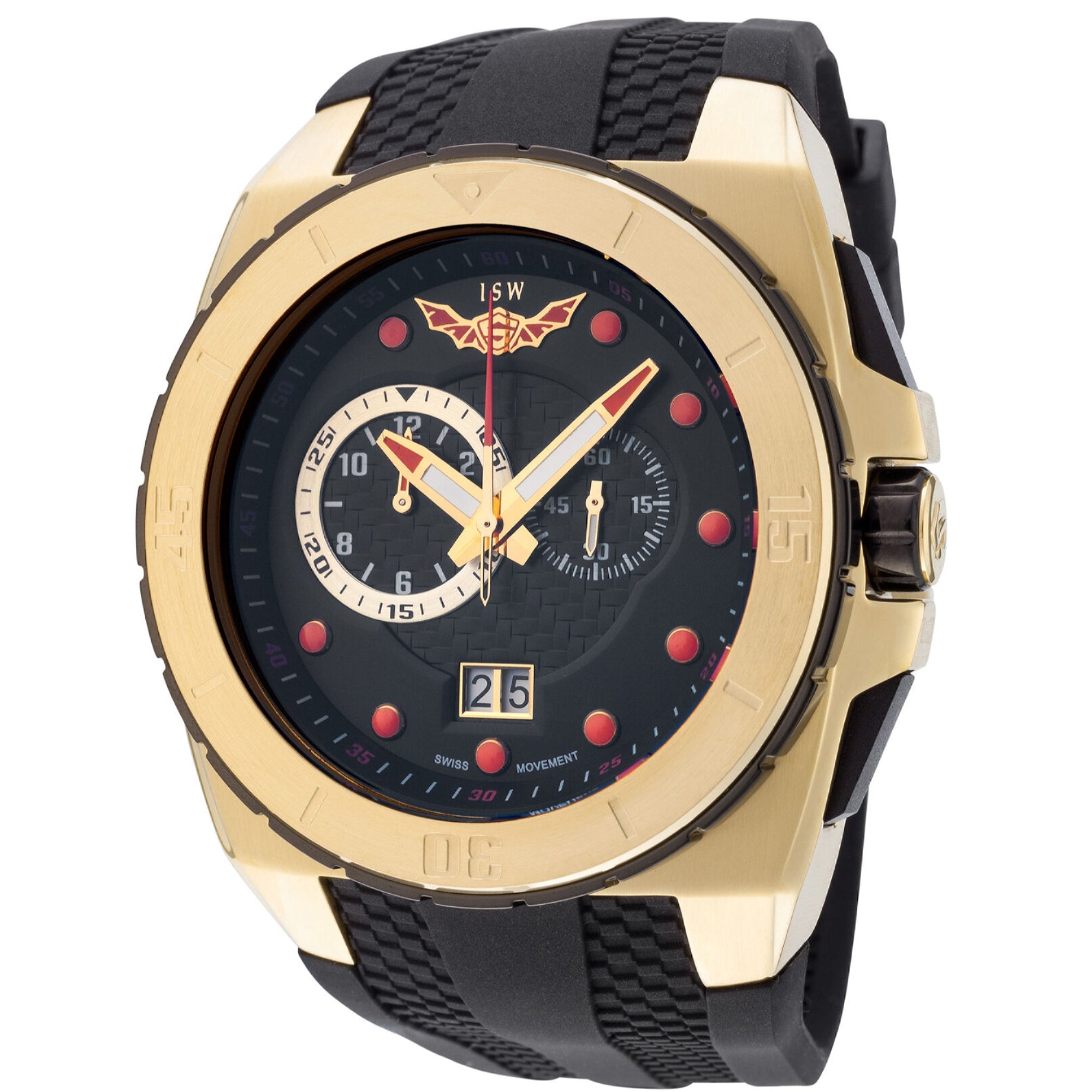 ISW  Quartz Classic Black Dial Men's Watch ISW-1009-03