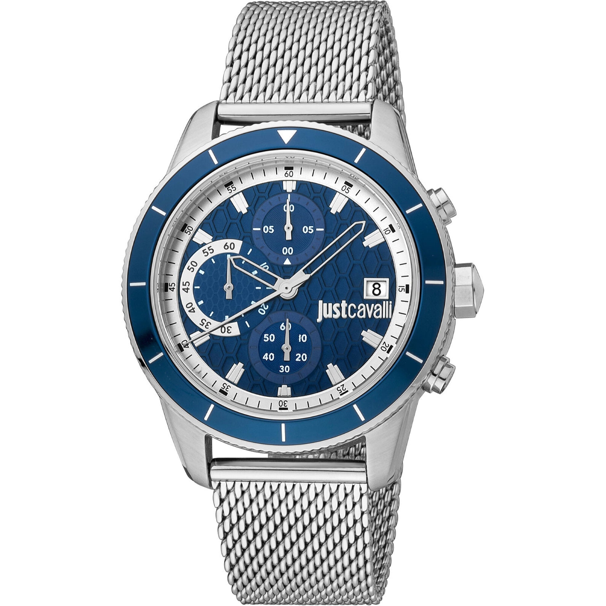 Just Cavalli  Quartz Maglia Blue Dial Men's Watch JC1G215M0055