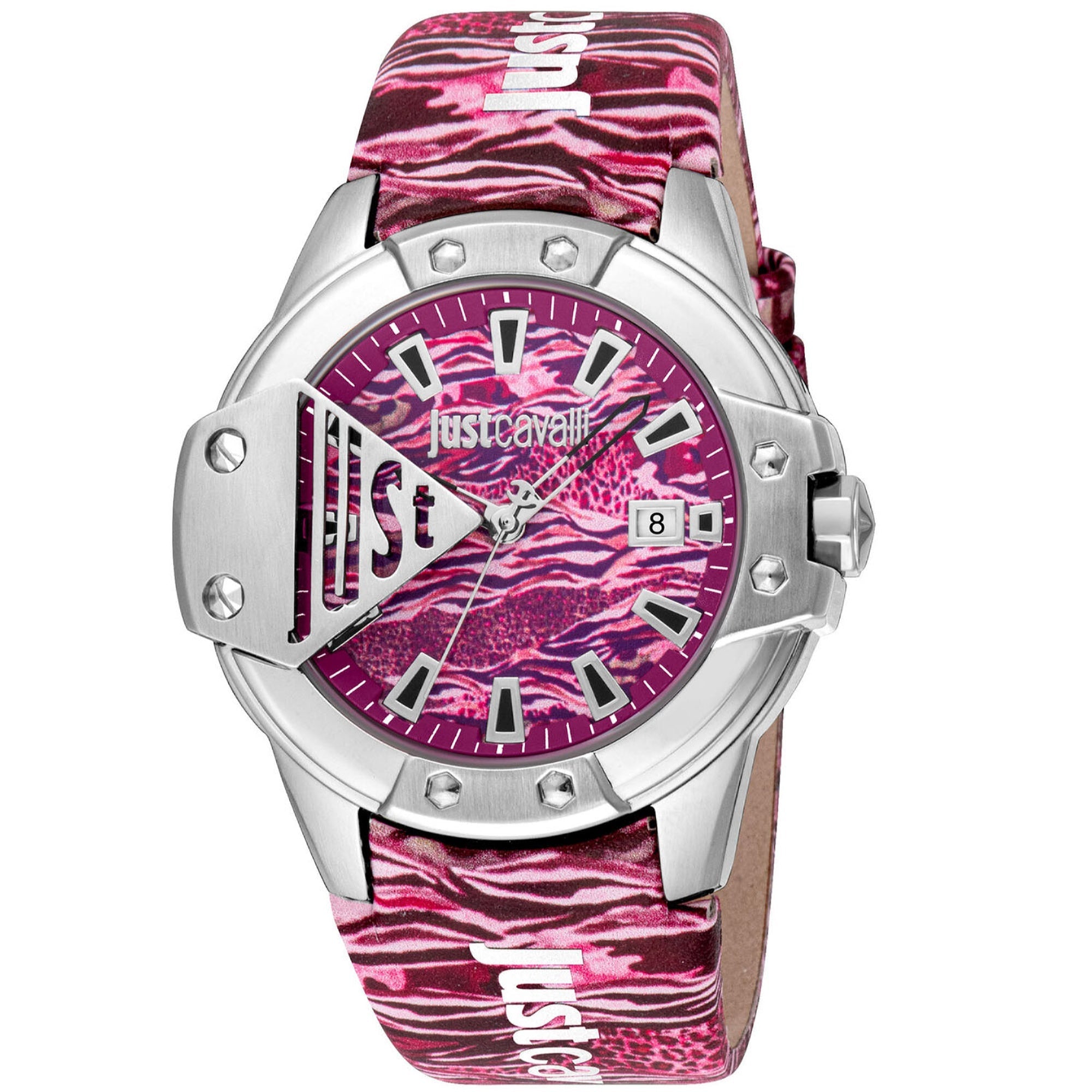 Just Cavalli  Quartz Scudo Pink Dial Women's Watch JC1G260L0015